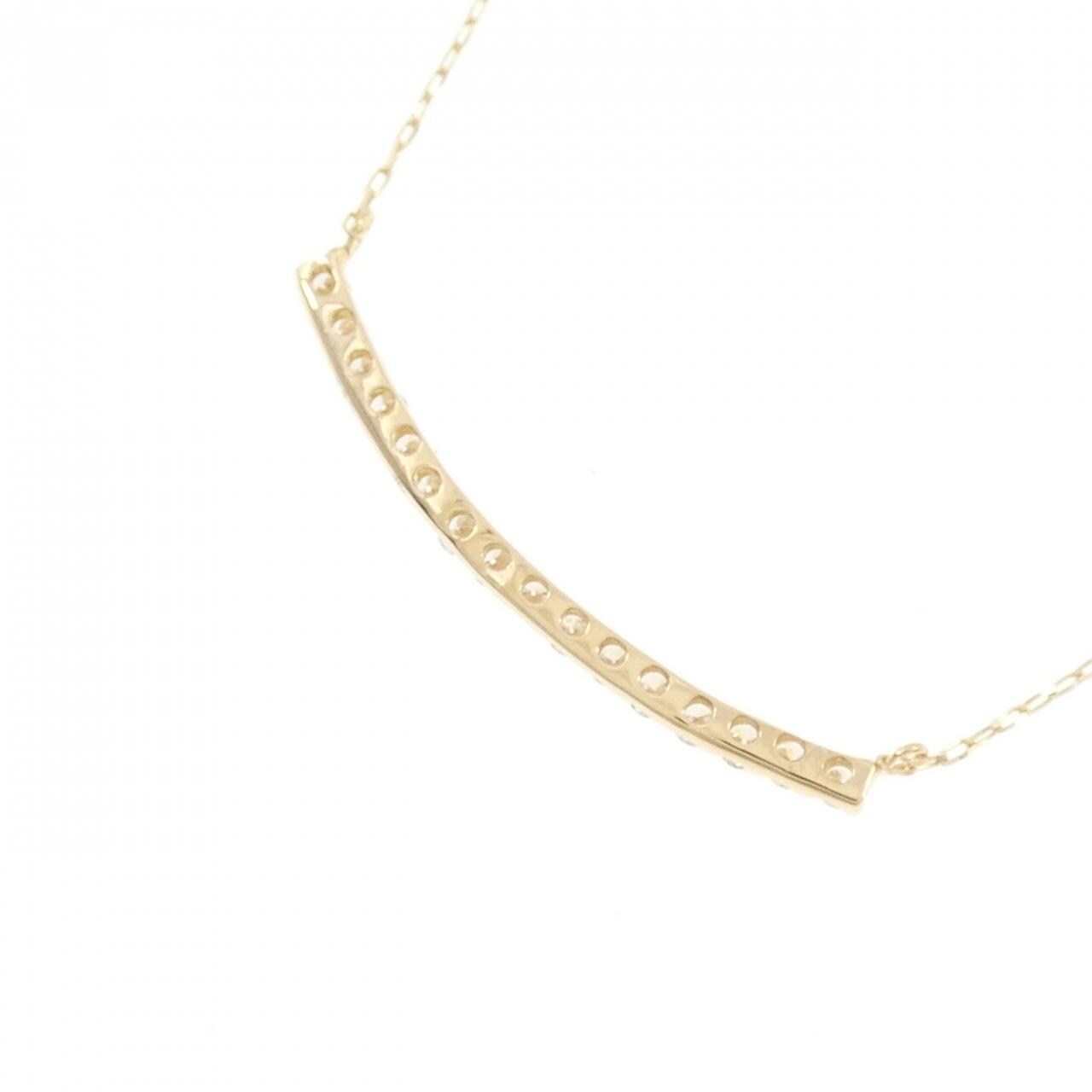 【リメイク】K18YG ダイヤモンド ネックレス 0.20CT