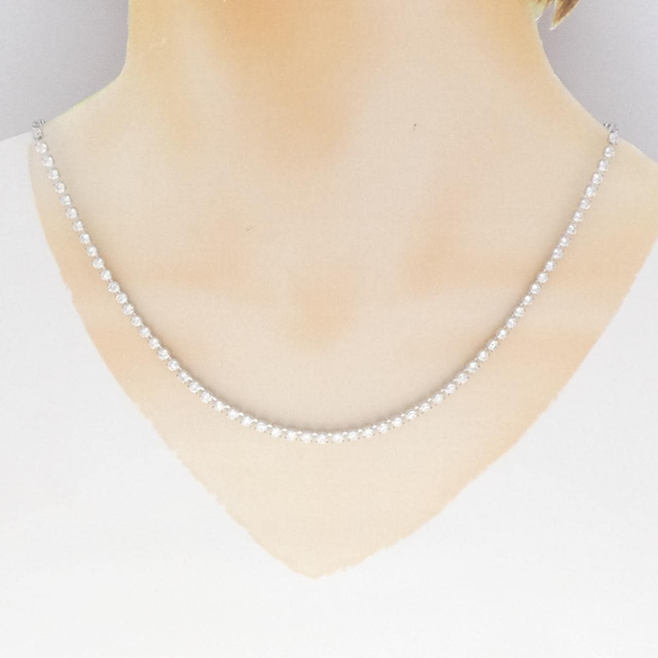 PT850 ダイヤモンド ネックレス 10.028CT