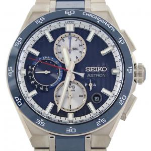 セイコー アストロンGPS 電波時計 5X83-0AA0/SBXC181 TIxセラミック ソーラークォーツ