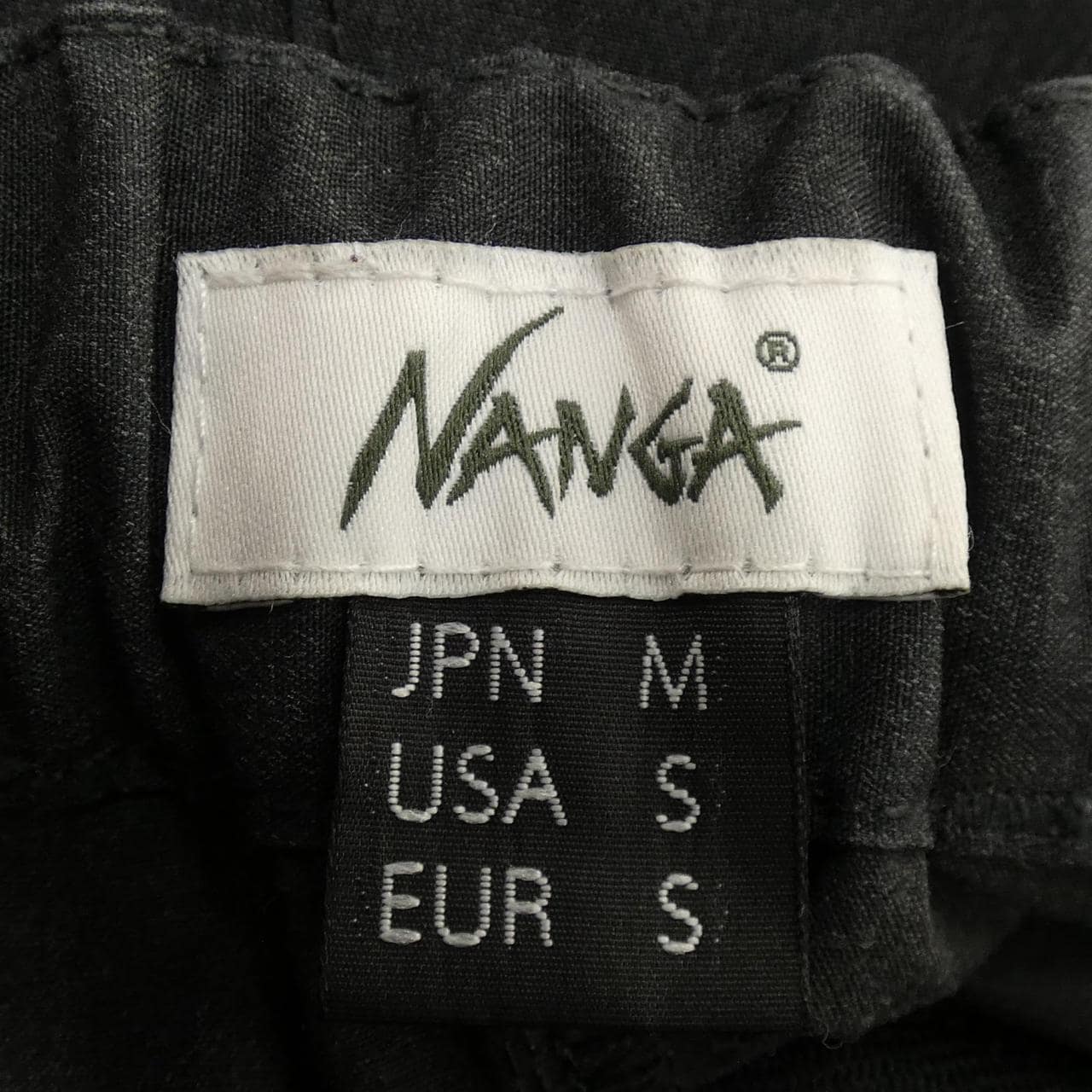 NANGA斜纹棉布裤