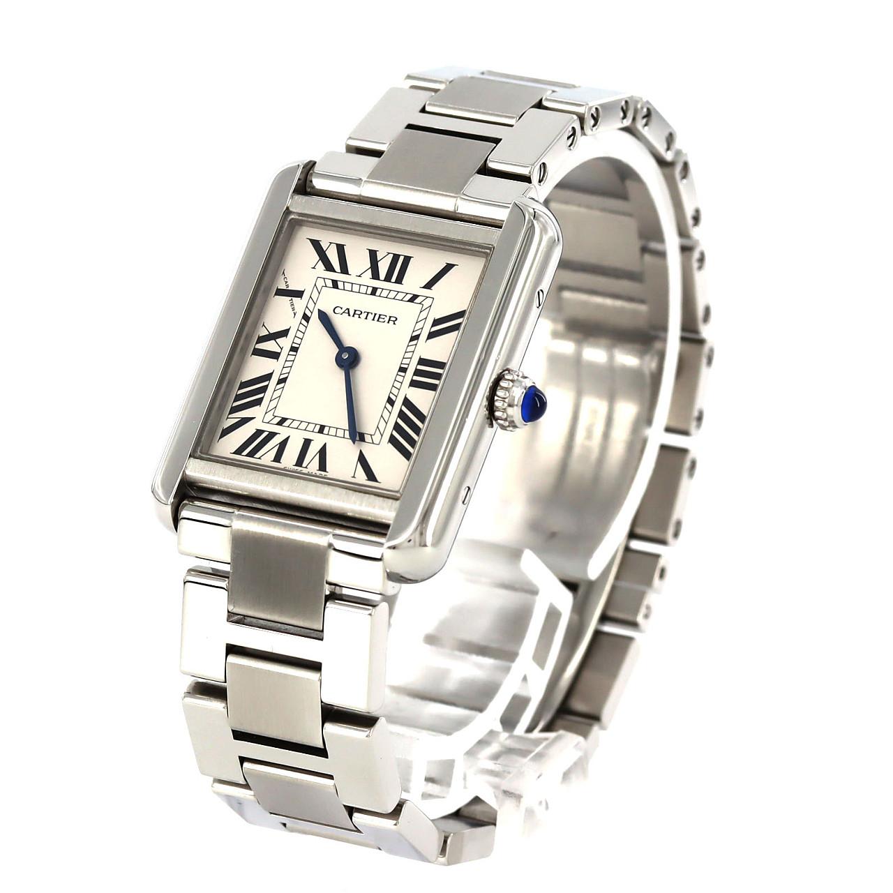 カルティエ タンクソロSM W5200013 SS クォーツ