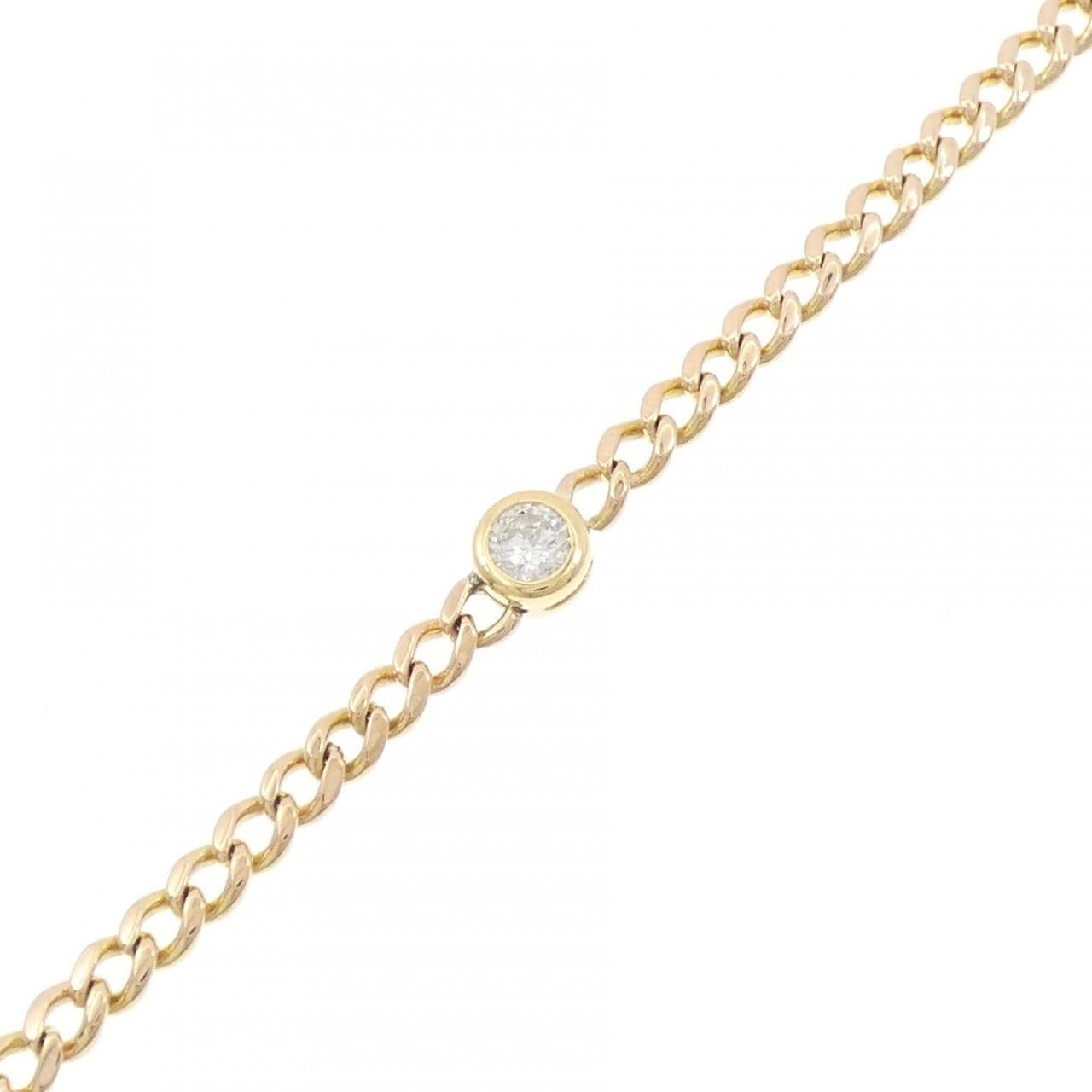 K18YG ダイヤモンド ブレスレット 0.24CT