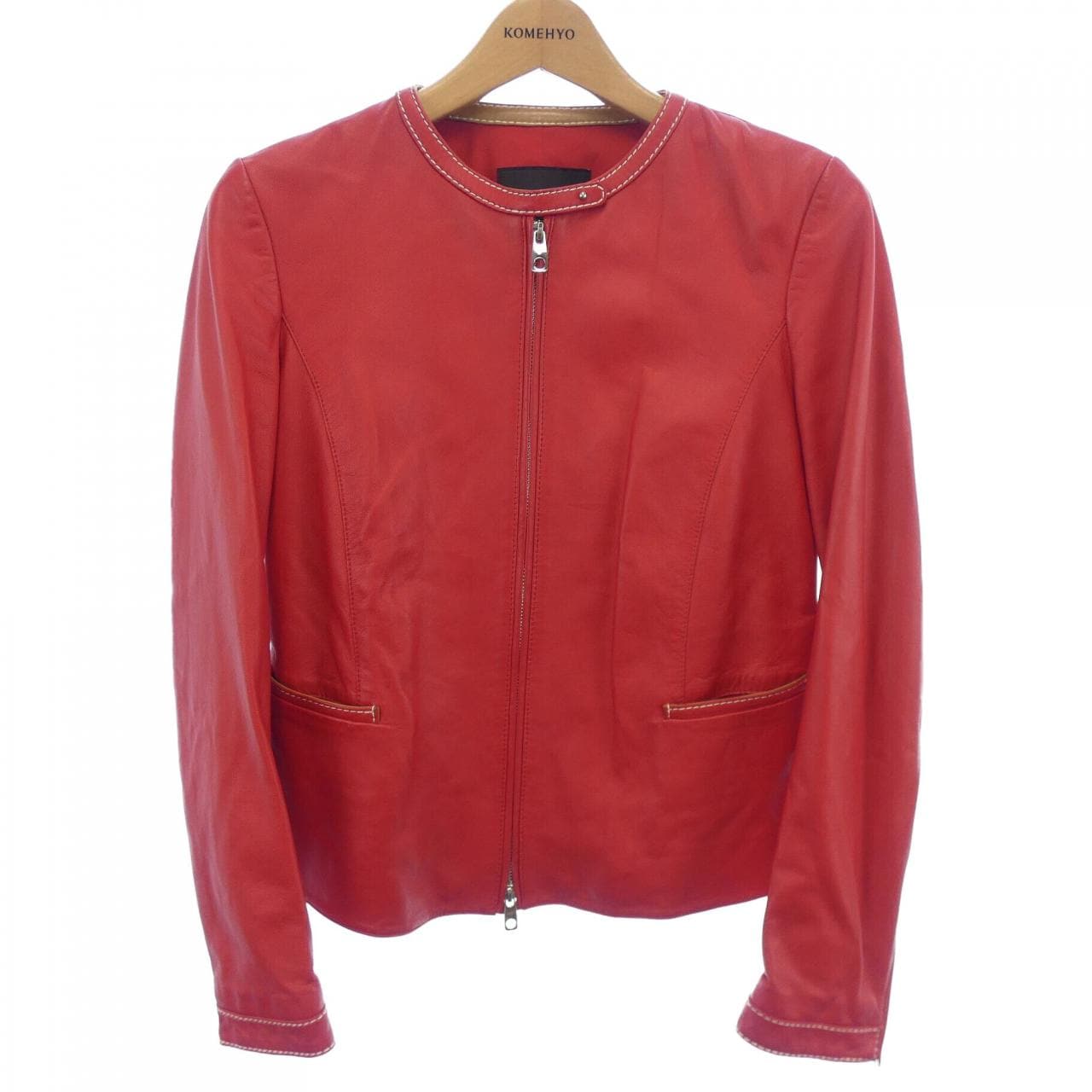 EMPORIO ARMANI EMPORIO ARMANI Leather Jacket