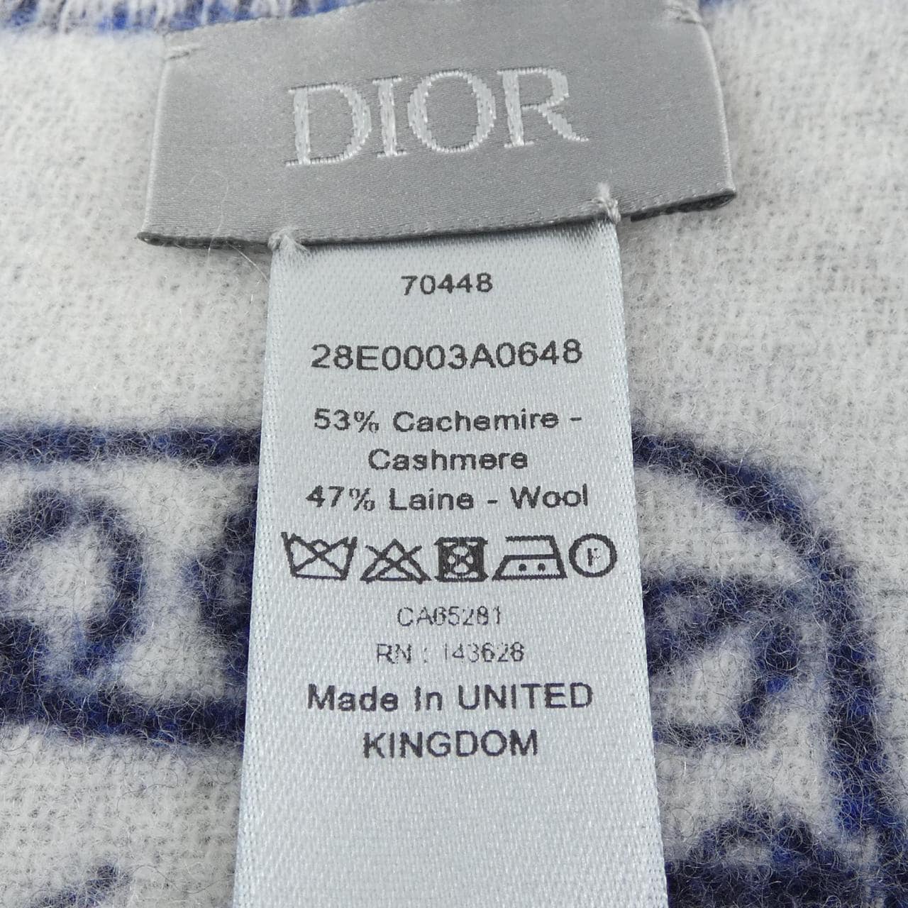ディオール DIOR MUFFLER