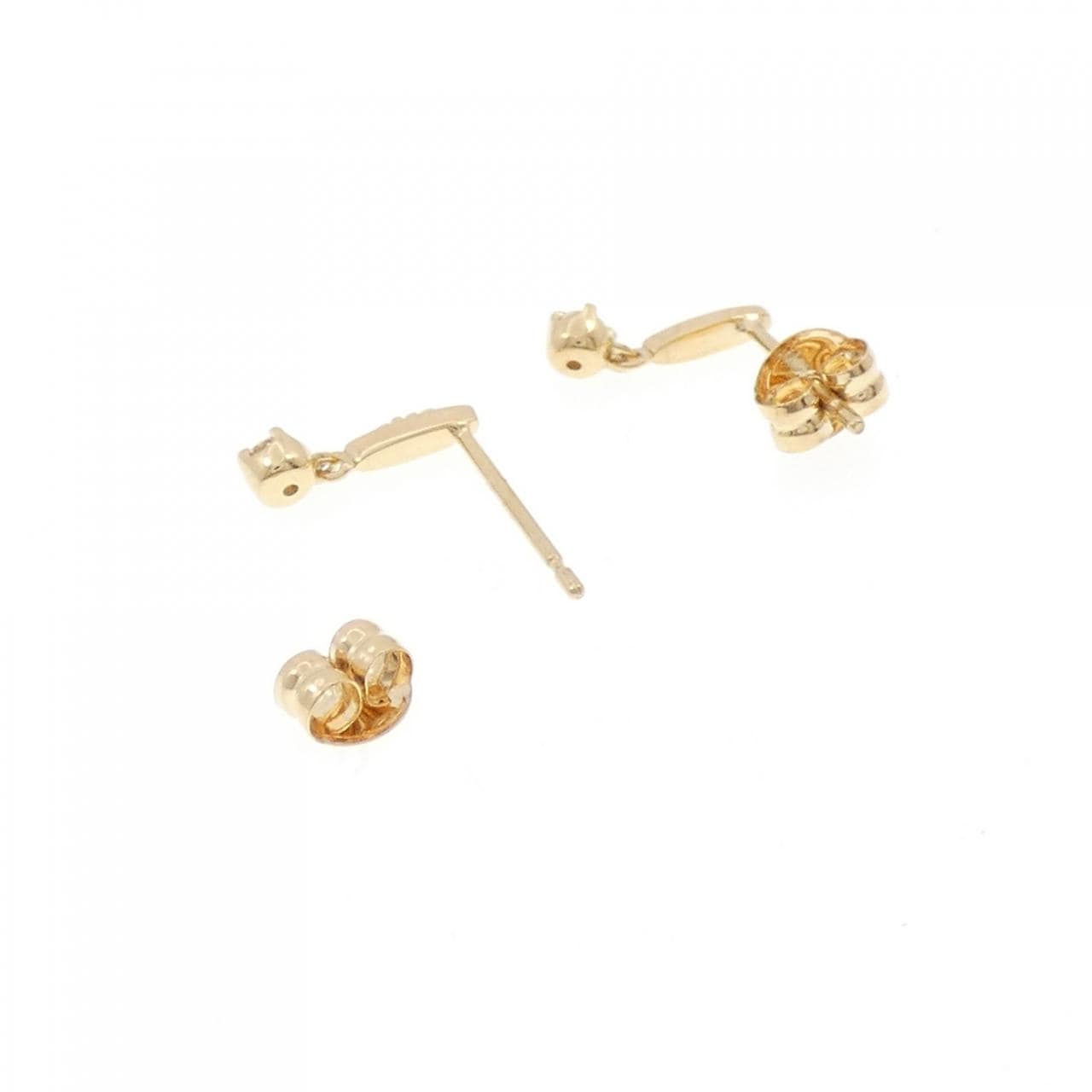 4゜C ダイヤモンド ピアス