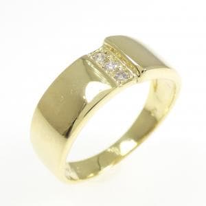 K18YG ダイヤモンド リング 0.03CT
