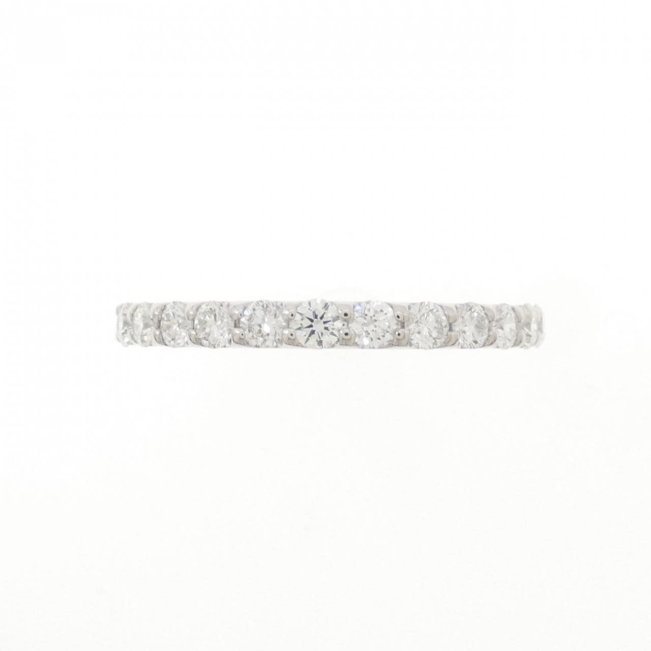 PT900 Half Eternity Diamond Ring 0.50CT