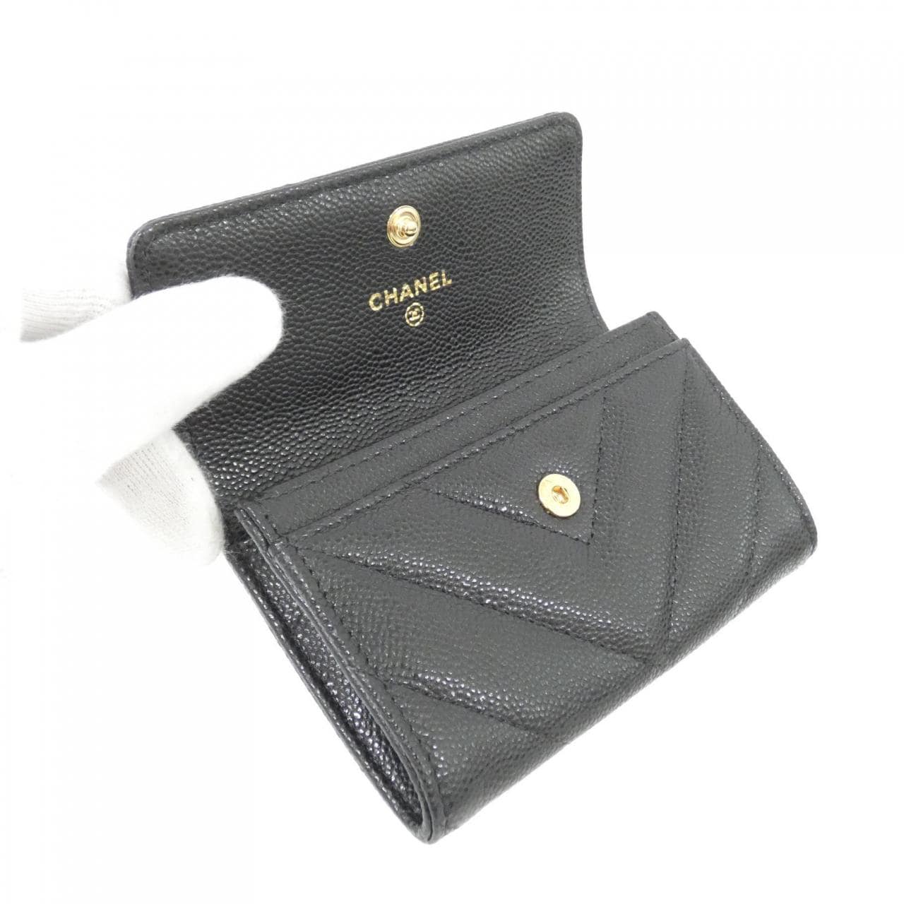 【未使用品】シャネル タイムレスクラシック ライン AP5206 カードケース