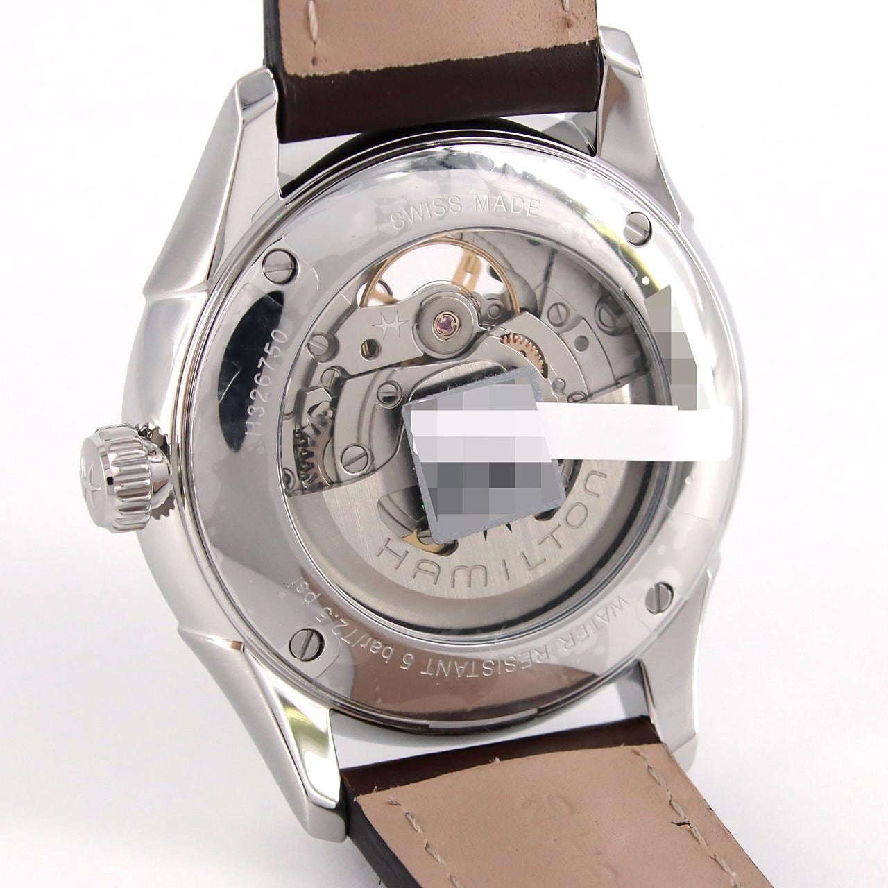 [新品] HAMILTON Jazzmaster open heart H326750/H32675570 SS自动上弦