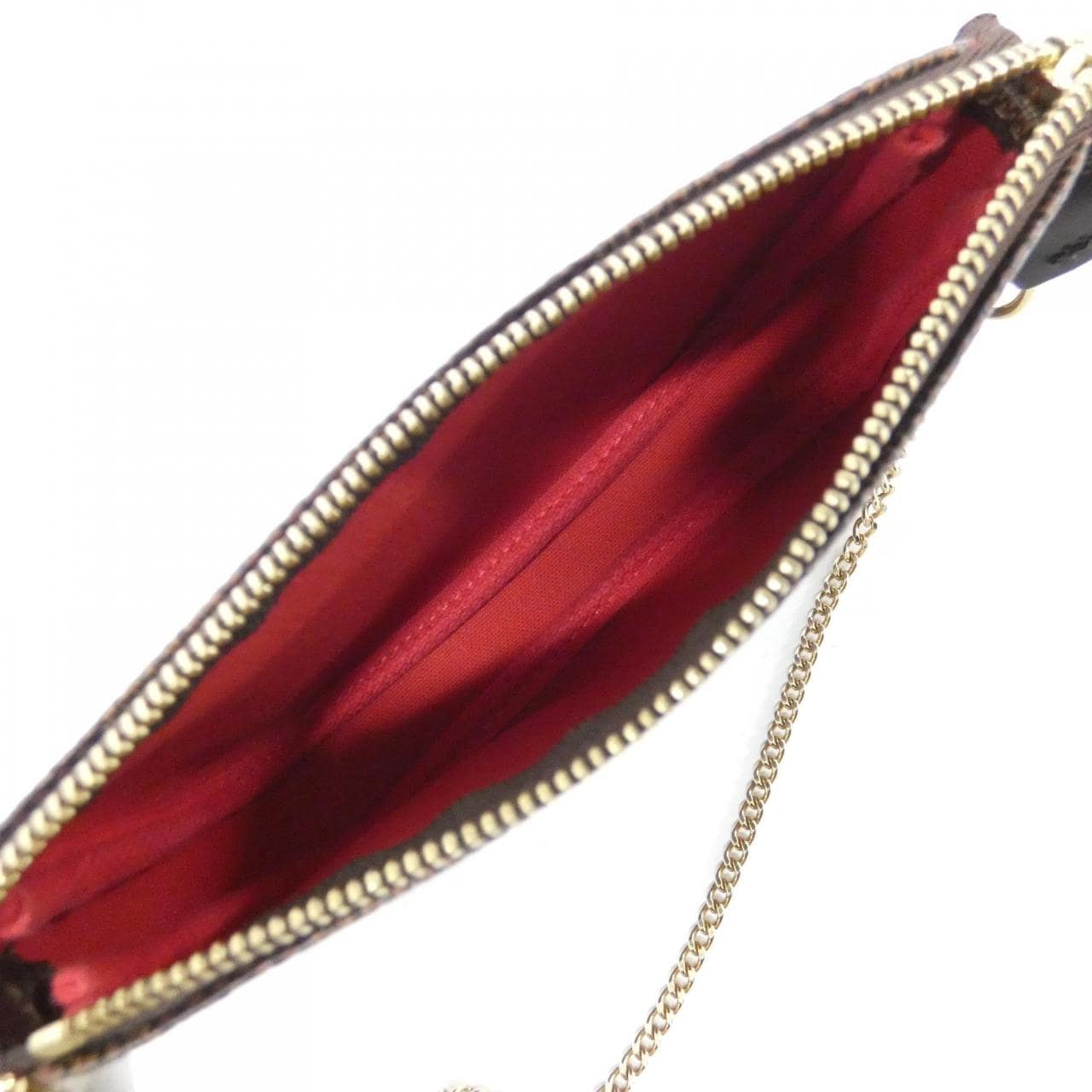 ルイヴィトン ダミエ ミニ ポシェット アクセソワール N58009 アクセサリーポーチ