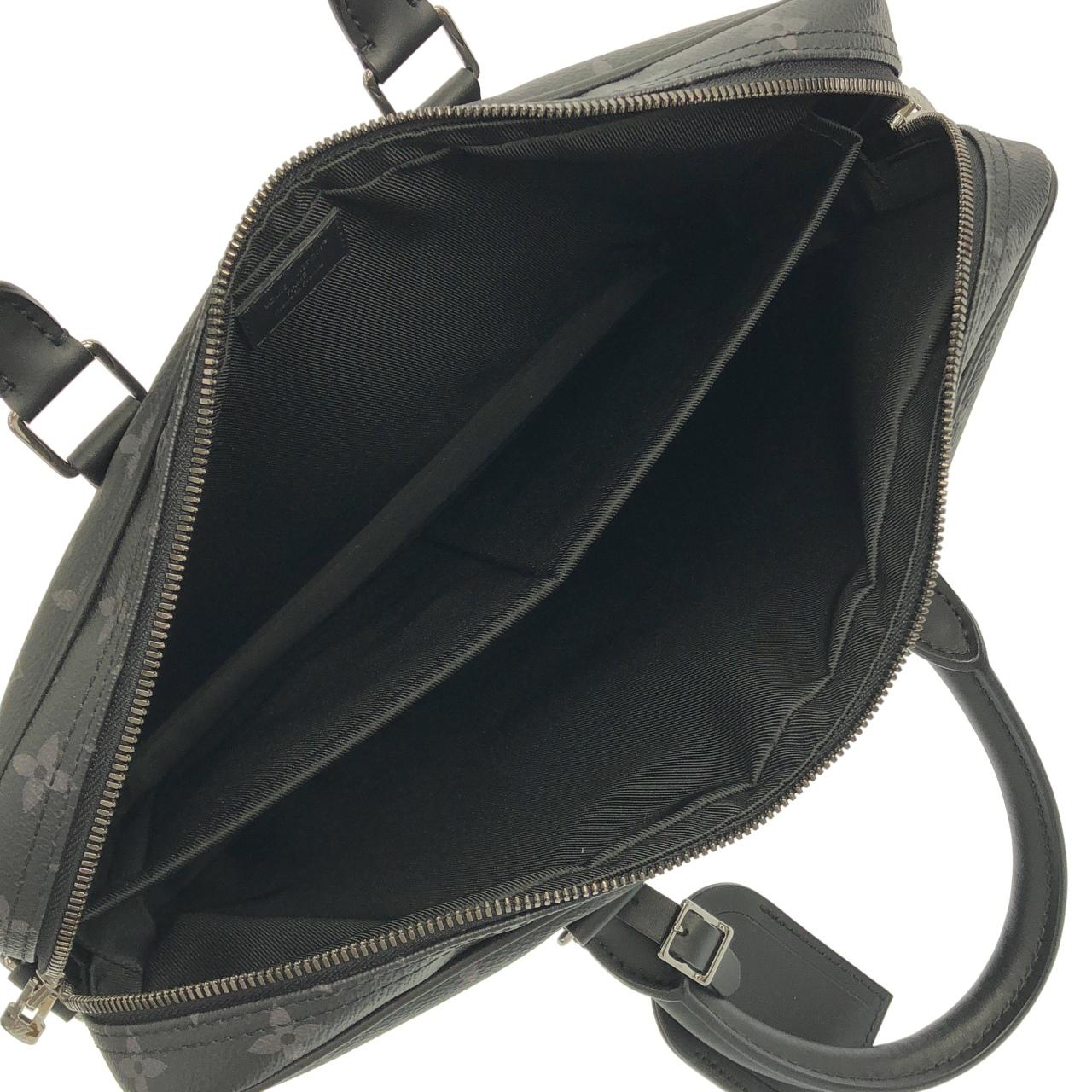 ルイヴィトン モノグラム エクリプス ポルト ドキュマン ヴォワヤージュ M46457 バッグ