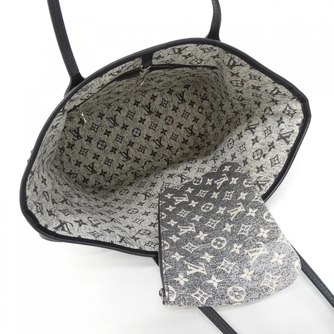 ルイヴィトン モノグラム ジャカード デニム ネヴァーフル MM M21465 バッグ