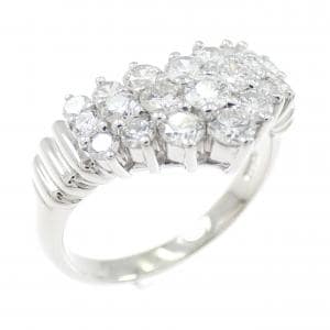 PT900 ダイヤモンド リング 1.00CT