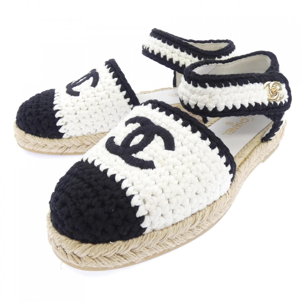 シャネル CHANEL エスパドリーユ ターンロック G38736X56399 シューズ