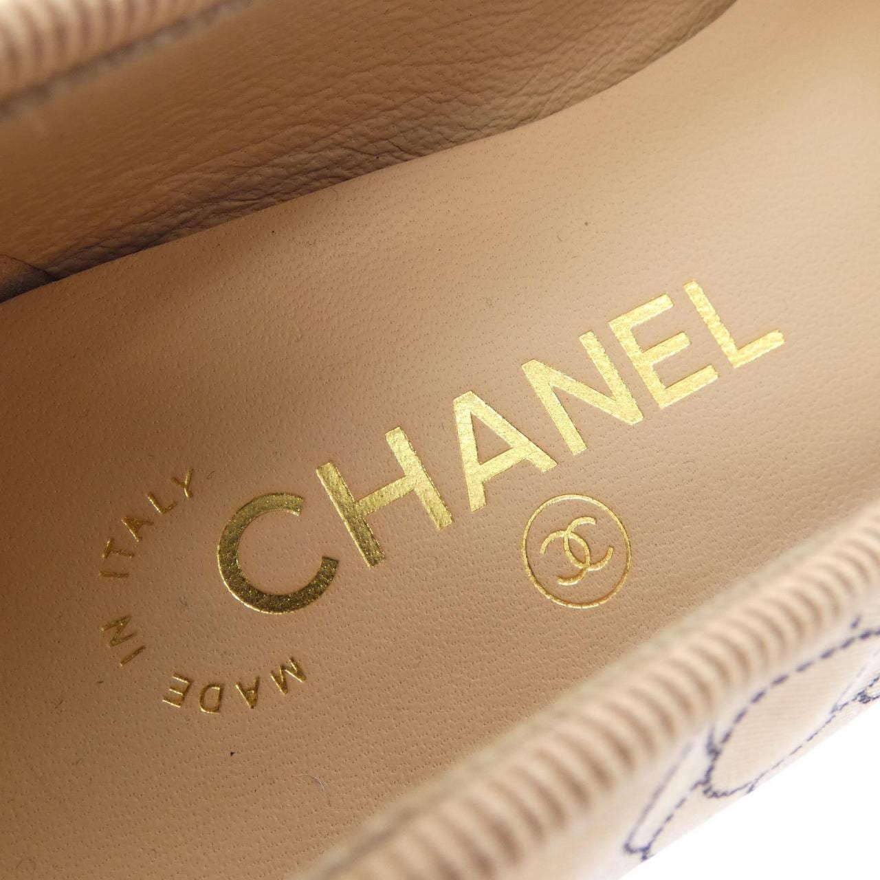 シャネル CHANEL バレリーナ G02819Y51599 フラットシューズ