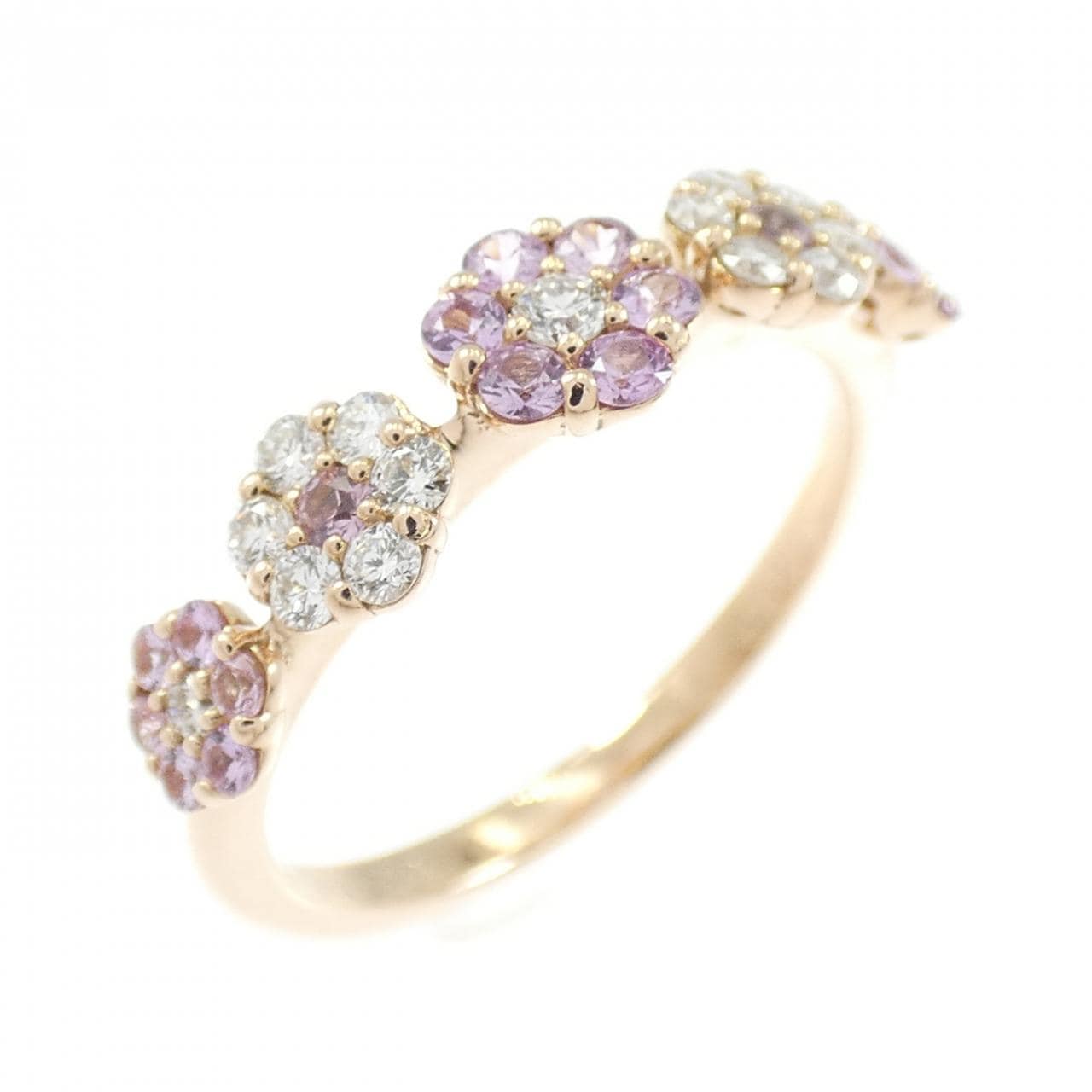 ポンテヴェキオ フラワー リング 0.28CT