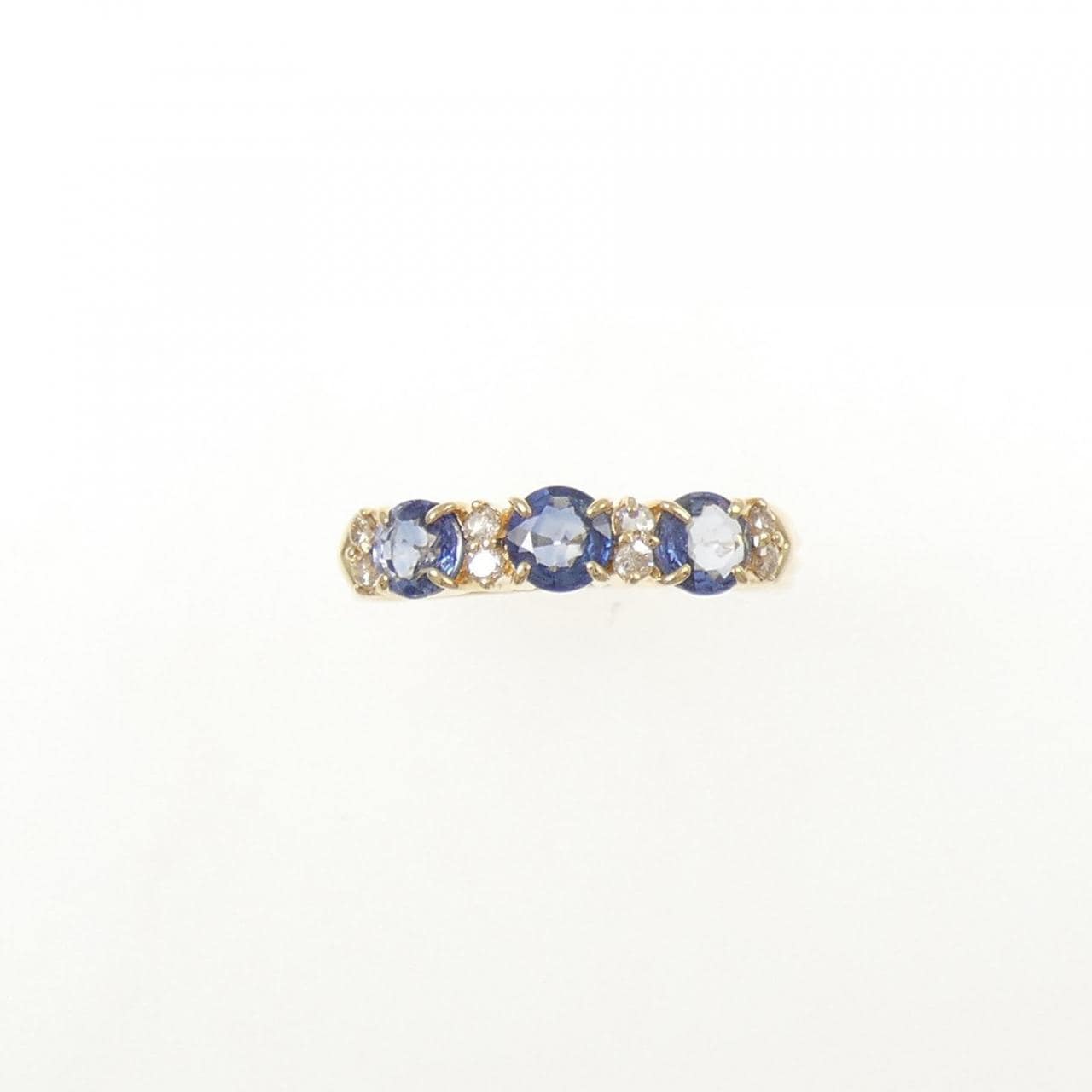 K18YG サファイヤ リング 1.03CT