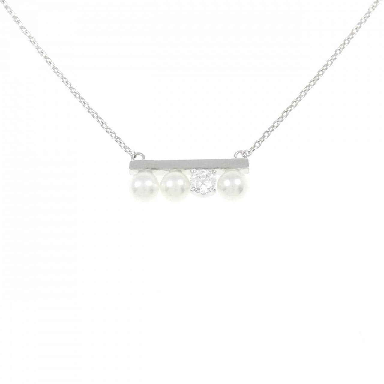 Tasaki Petit Balance Diamond Solo Necklace