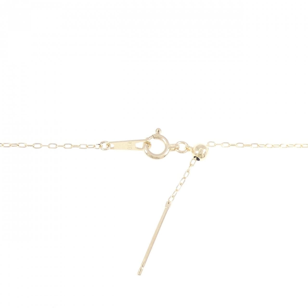 K10YG ダイヤモンド ネックレス 0.04CT