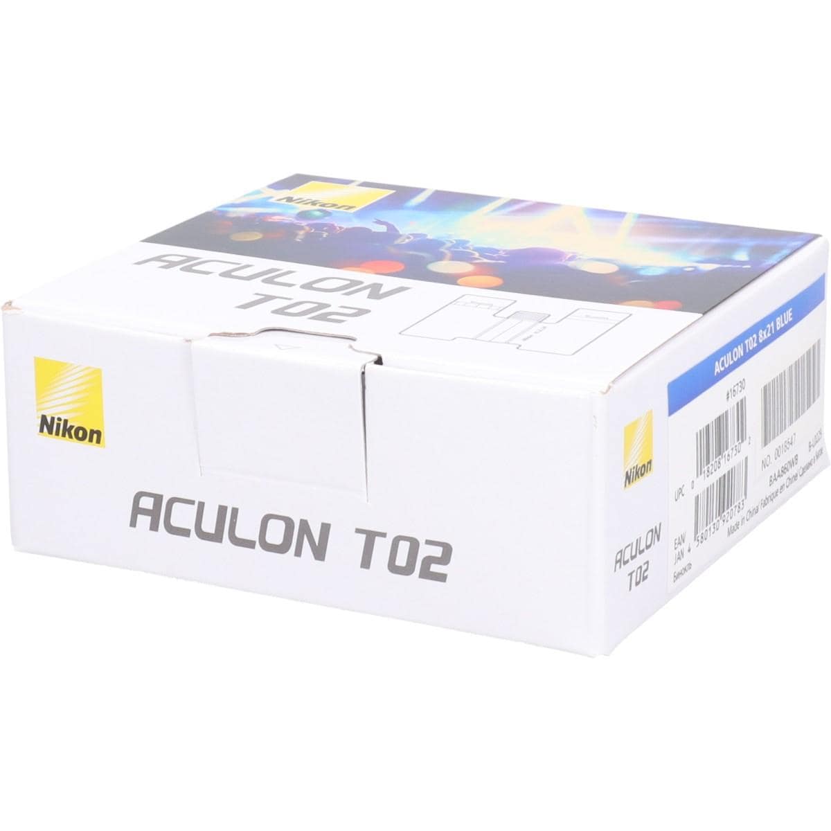 【未使用品】ＡＣＵＬＯＮ　Ｔ０２　８Ｘ２１　ＢＬＵＥ