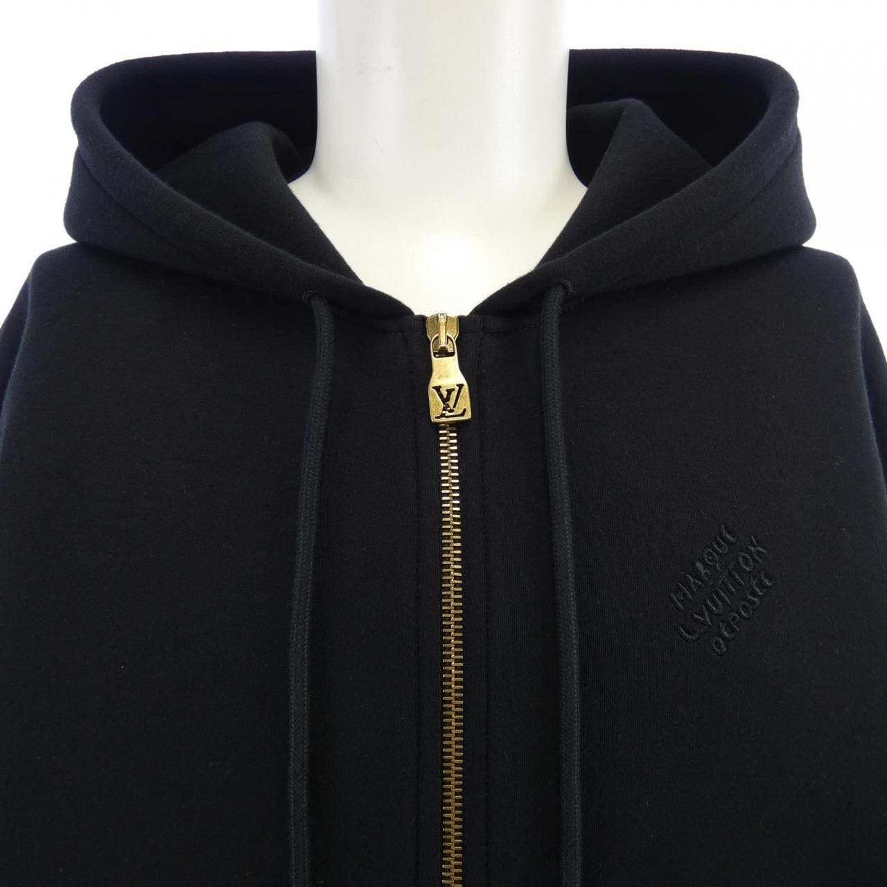 ルイヴィトン LOUIS VUITTON エンブロイダードジップジャージーフーディ HRY42WCFJ パーカー