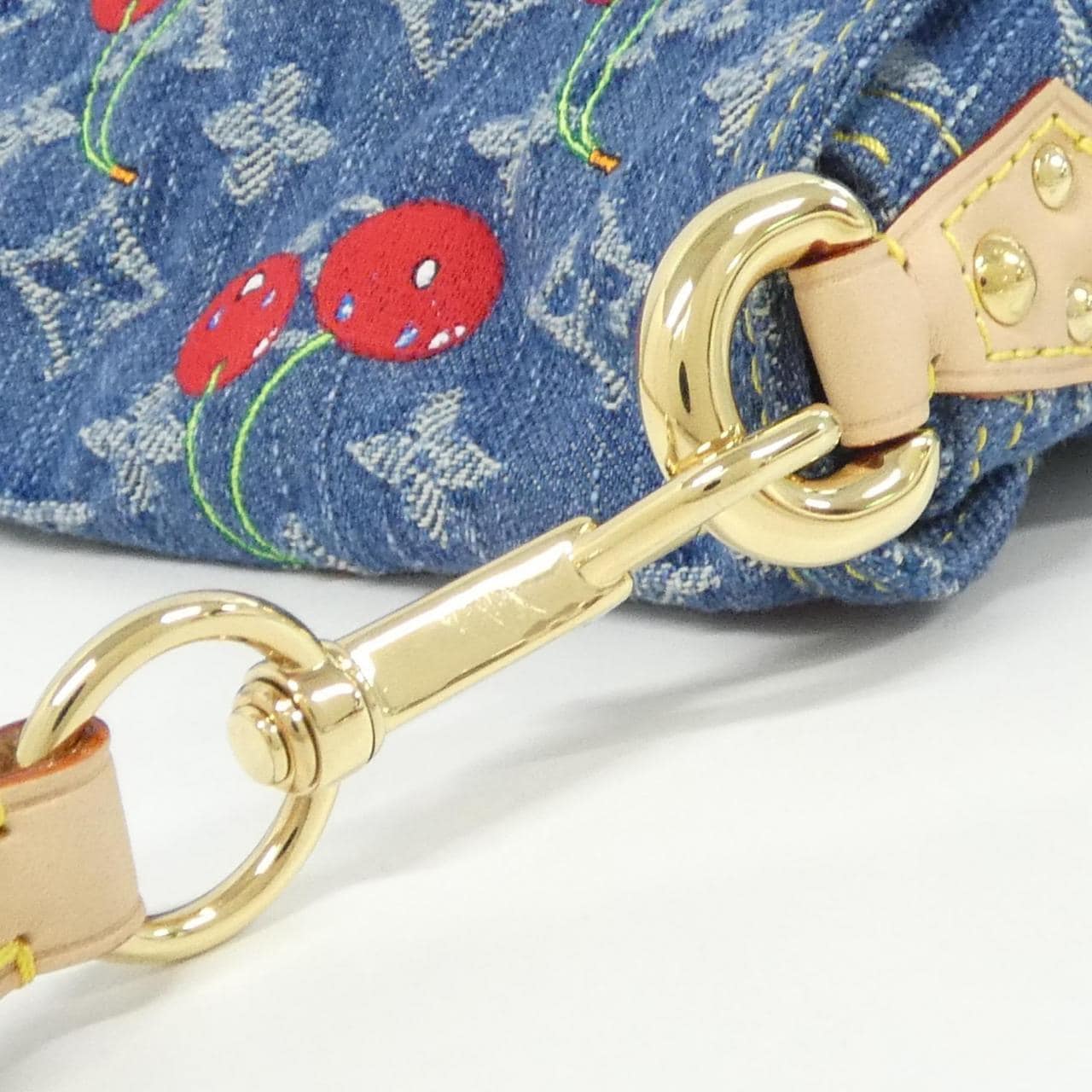 ルイヴィトン モノグラム チェリー デニム(LV X TM) サンセット M13680 ショルダーバッグ