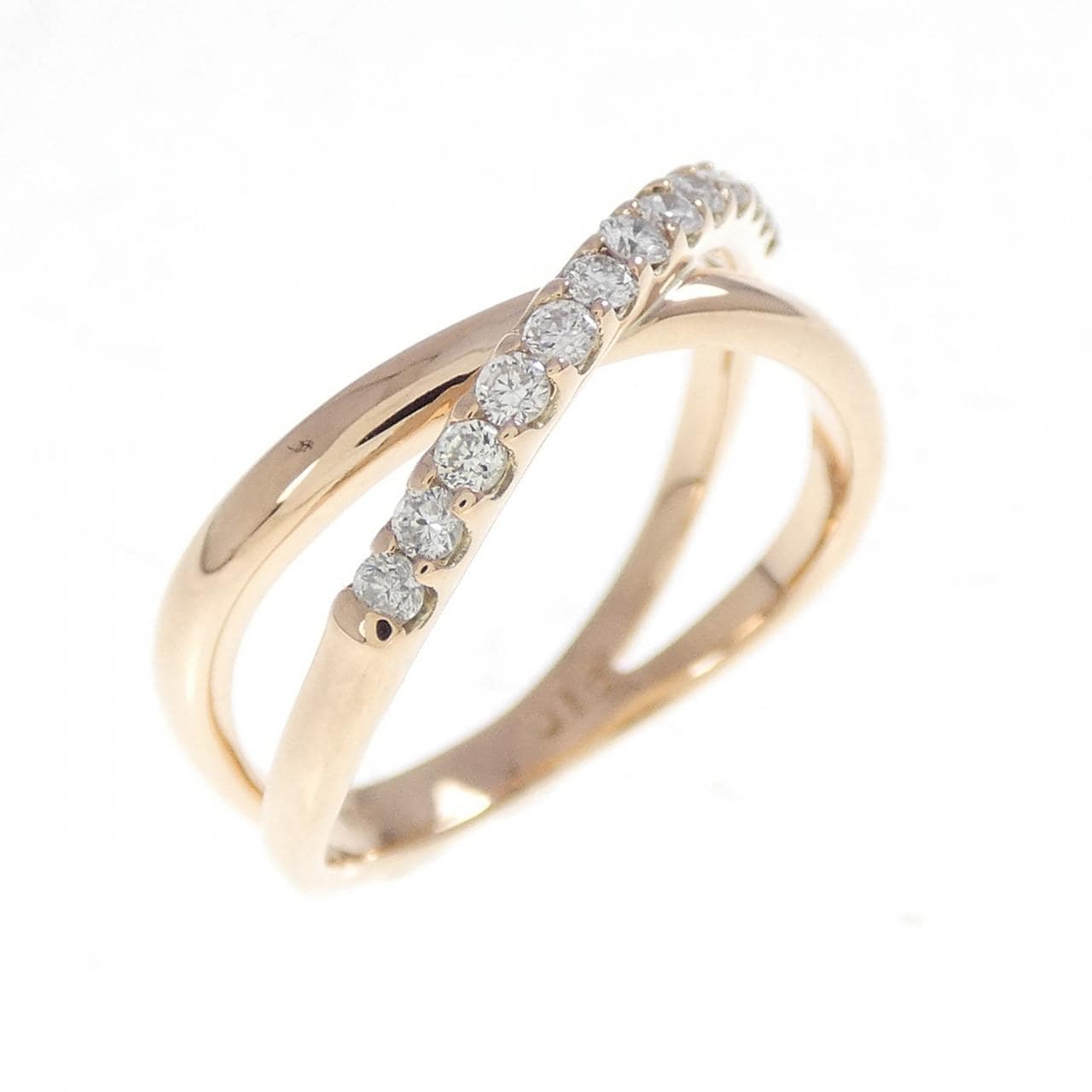 K10PG ダイヤモンド リング 0.16CT