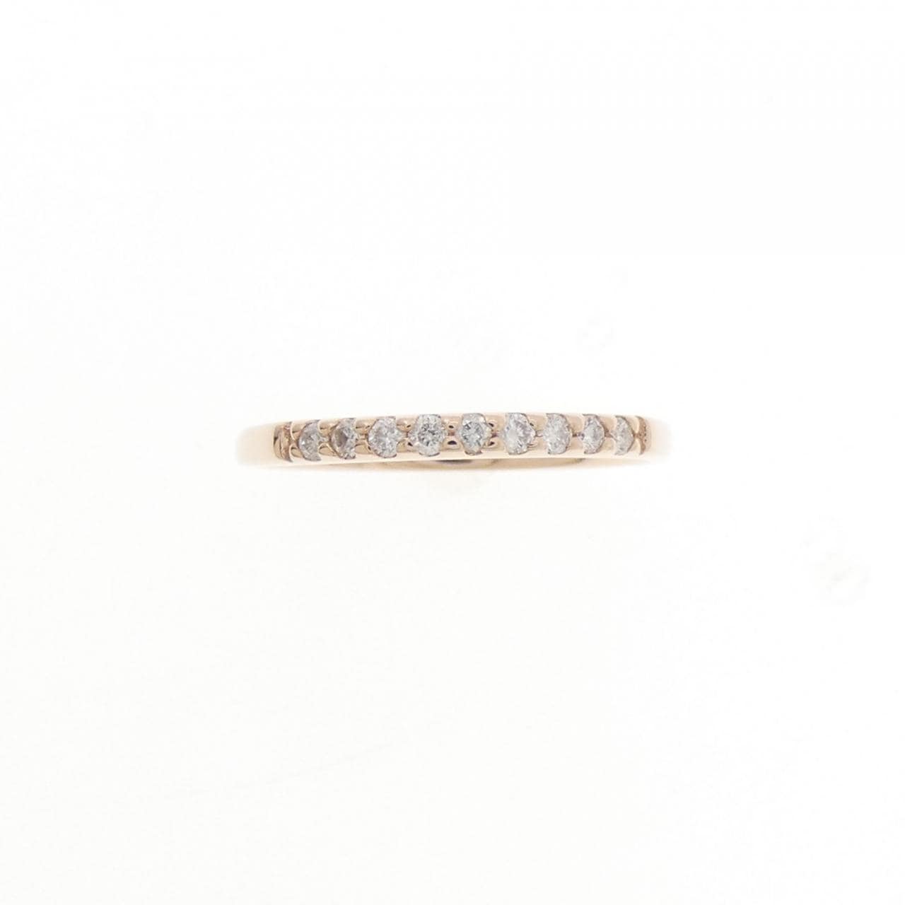 K10PG ダイヤモンド ピンキーリング