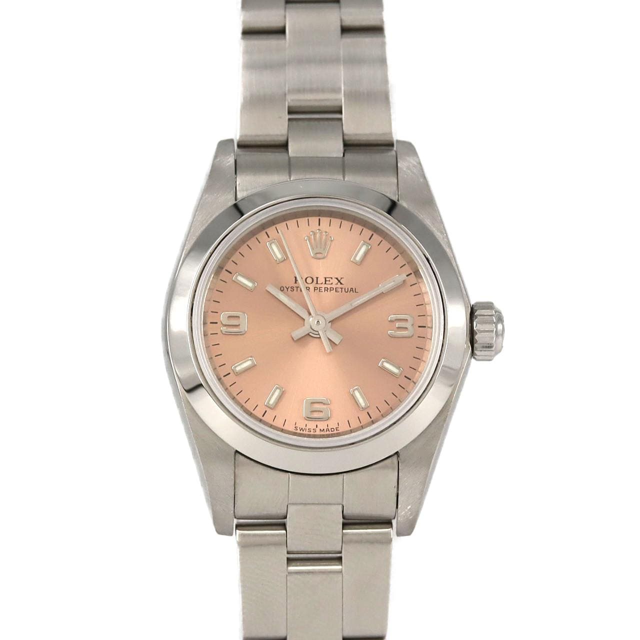 ロレックス オイスターパーペチュアル 76080 SS 自動巻 F番