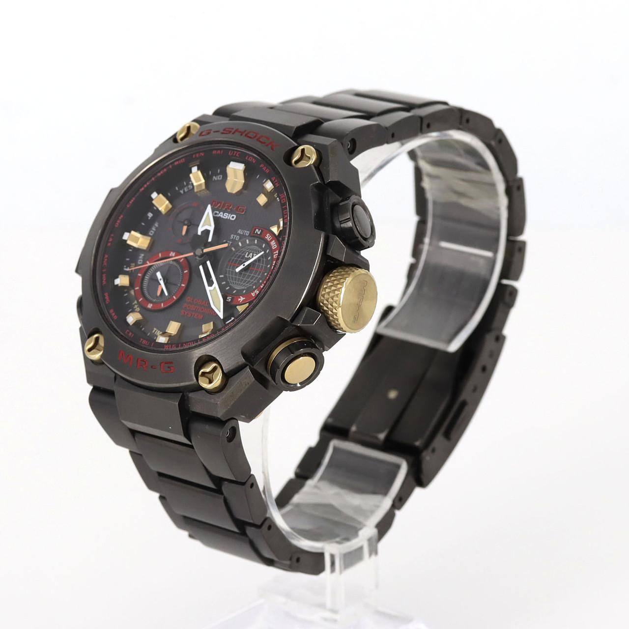 カシオ G-SHOCK･MR-G GPS 電波時計 MRG-G1000B-1A4JR TI ソーラークォーツ