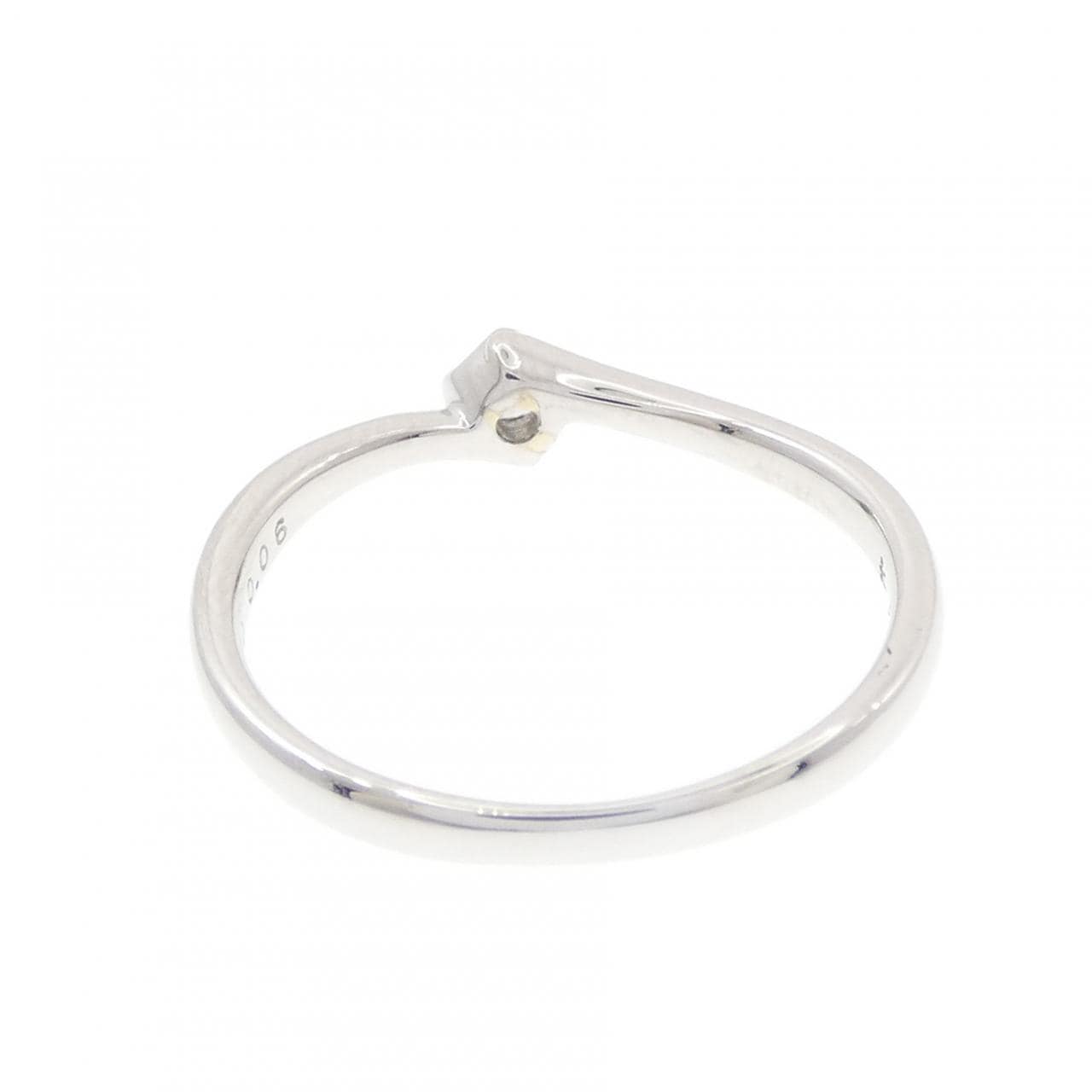 クミキョク ダイヤモンド リング 0.06CT