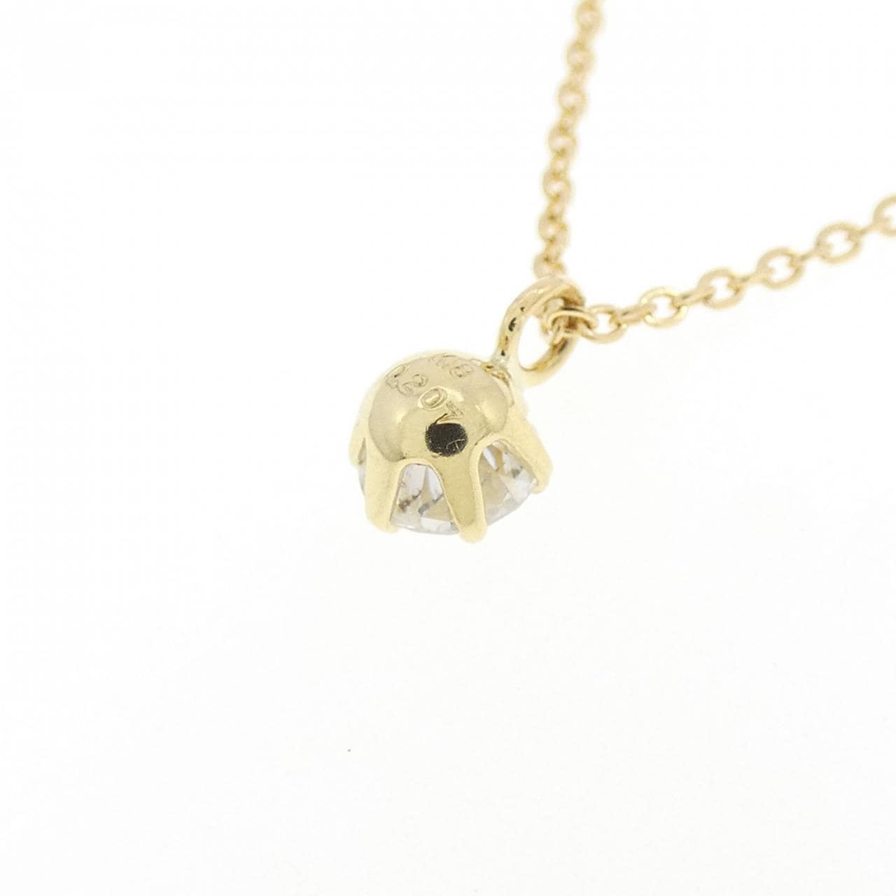 K18YG ダイヤモンド ネックレス 0.207CT
