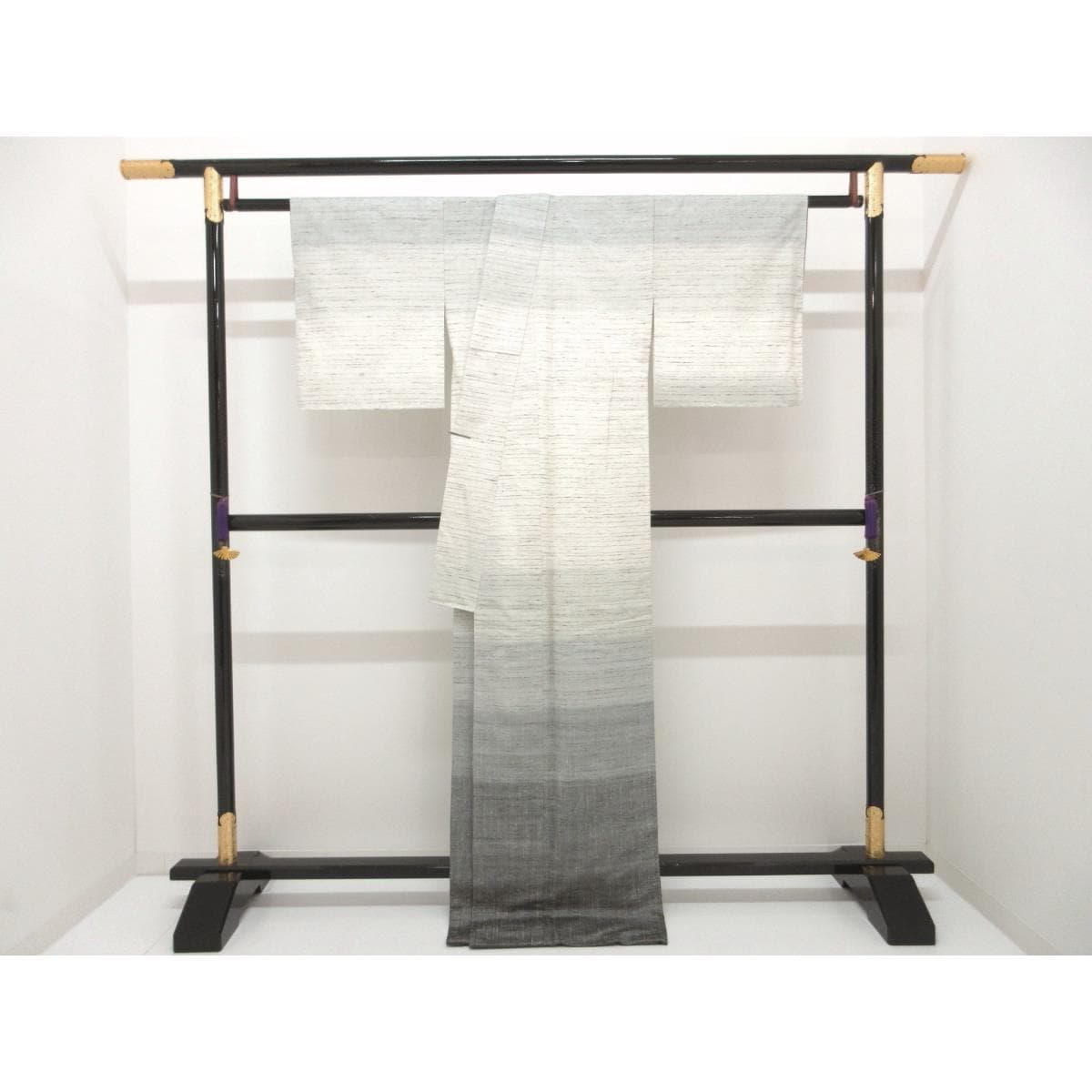 【未使用品】訪問着　ぜんまい紬