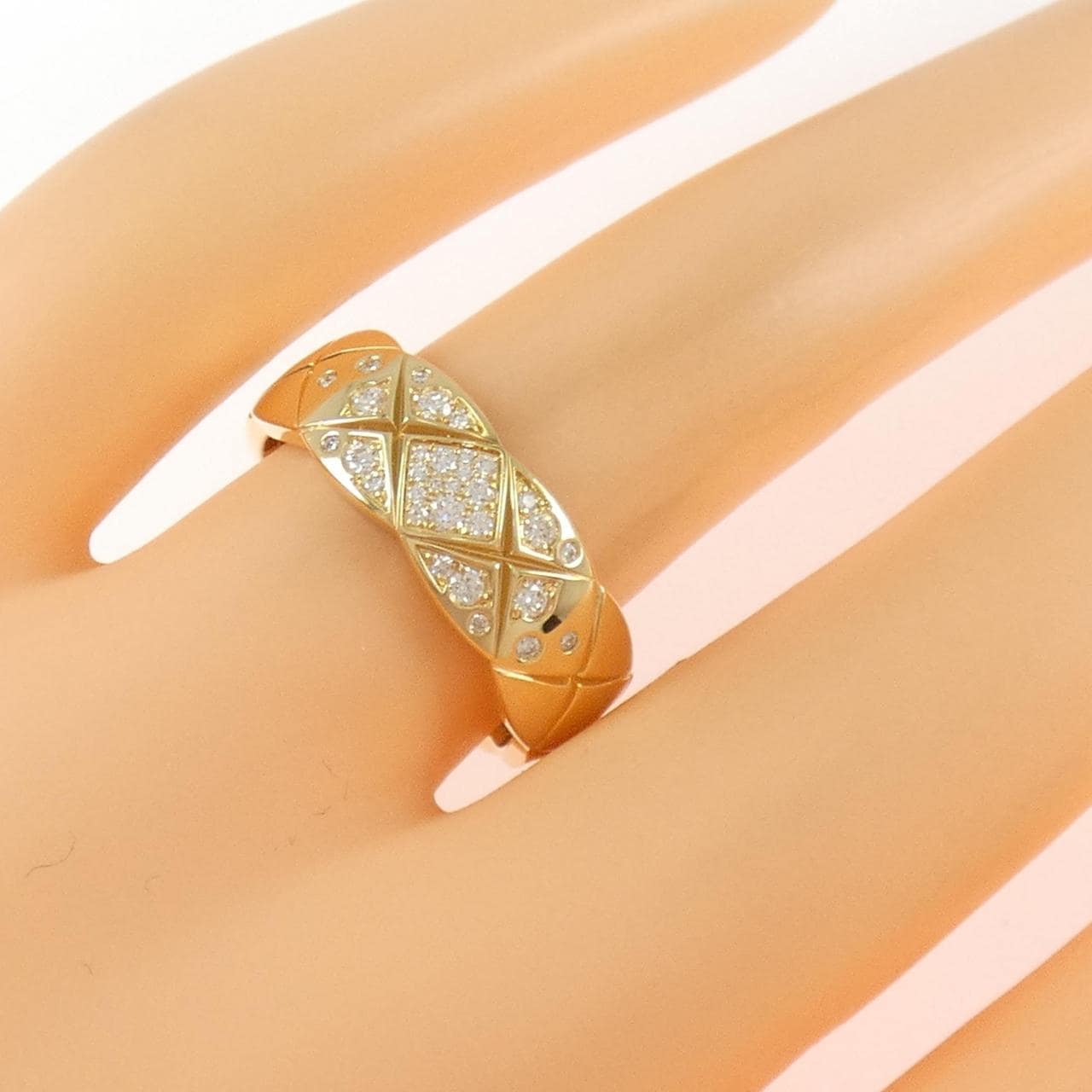 シャネル ココ クラッシュ ミディアム リング