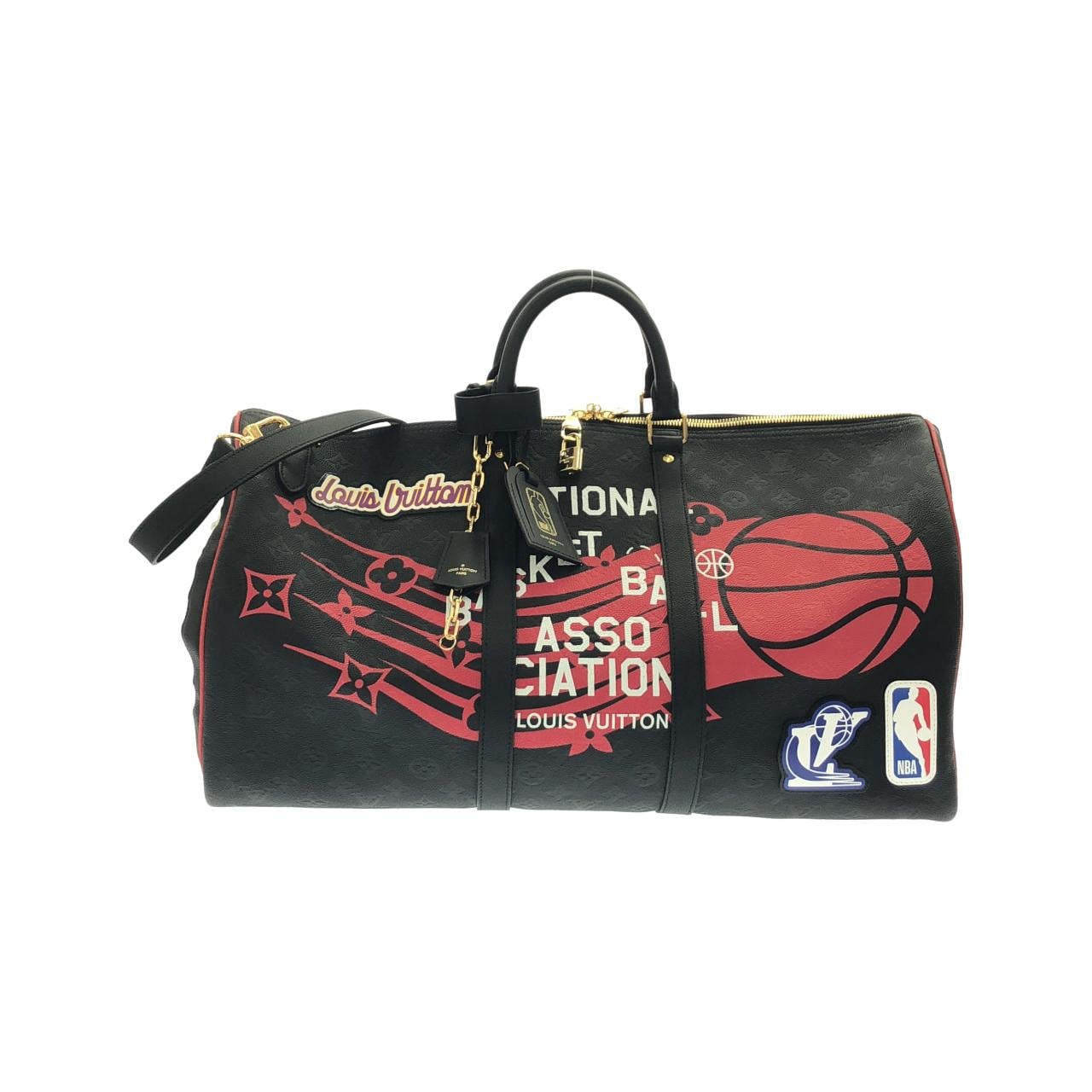 ルイヴィトン モノグラム(LVxNBA) キーポル バンドリエール 55cm M58516 ボストンバッグ