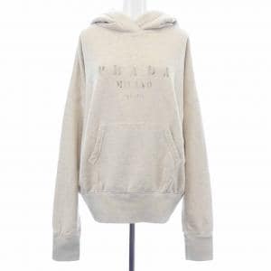 プラダ PRADA ナチュラルコットンフリースフーディ 134717 SOOO 17IP パーカー
