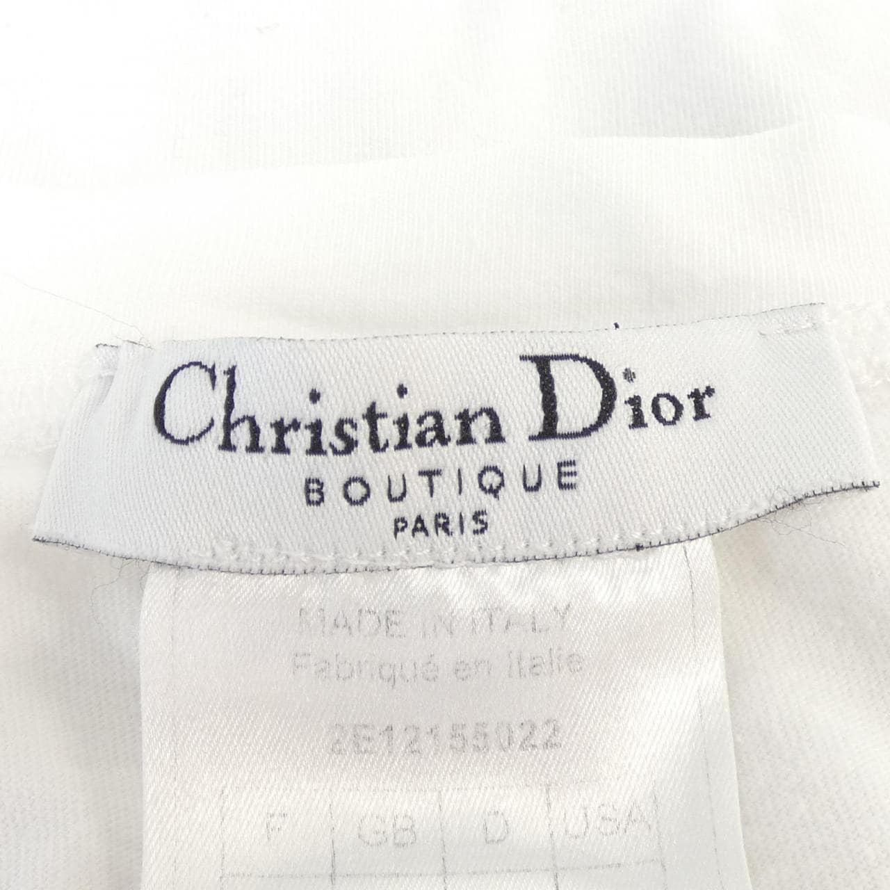 【ヴィンテージ】クリスチャンディオール CHRISTIAN DIOR 2E12155022 Tシャツ