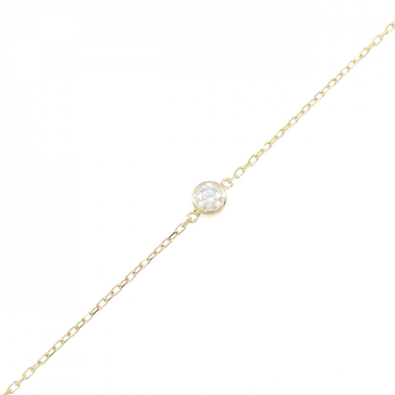 K18YG ダイヤモンド ブレスレット 0.10CT
