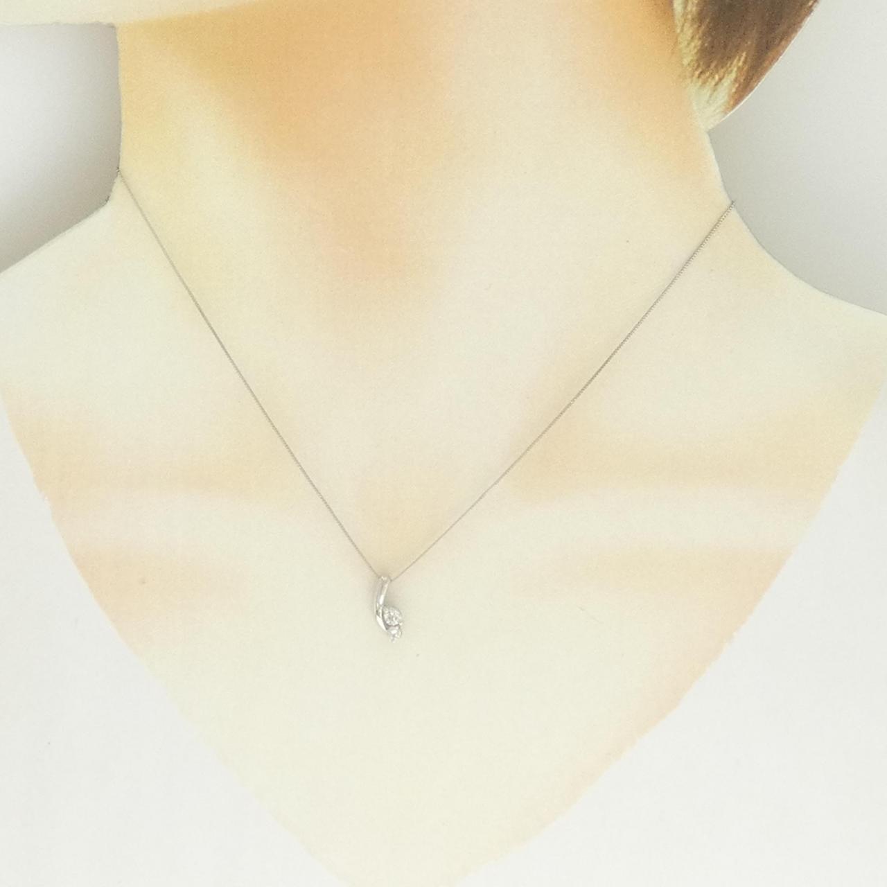 PT900/PT850 ダイヤモンド ネックレス 0.20CT