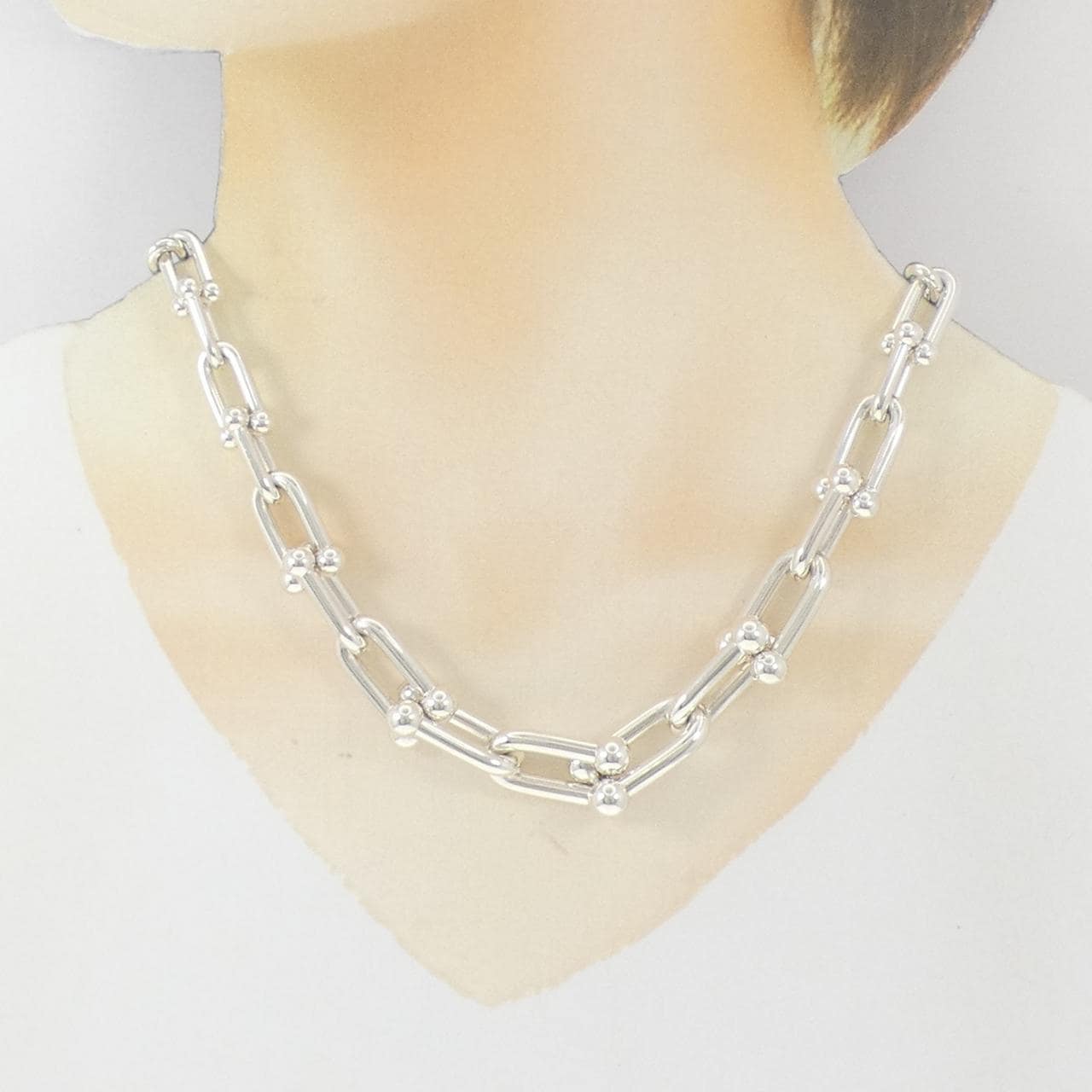 ティファニー ハードウェア グラジュエイテッド リンク ネックレス