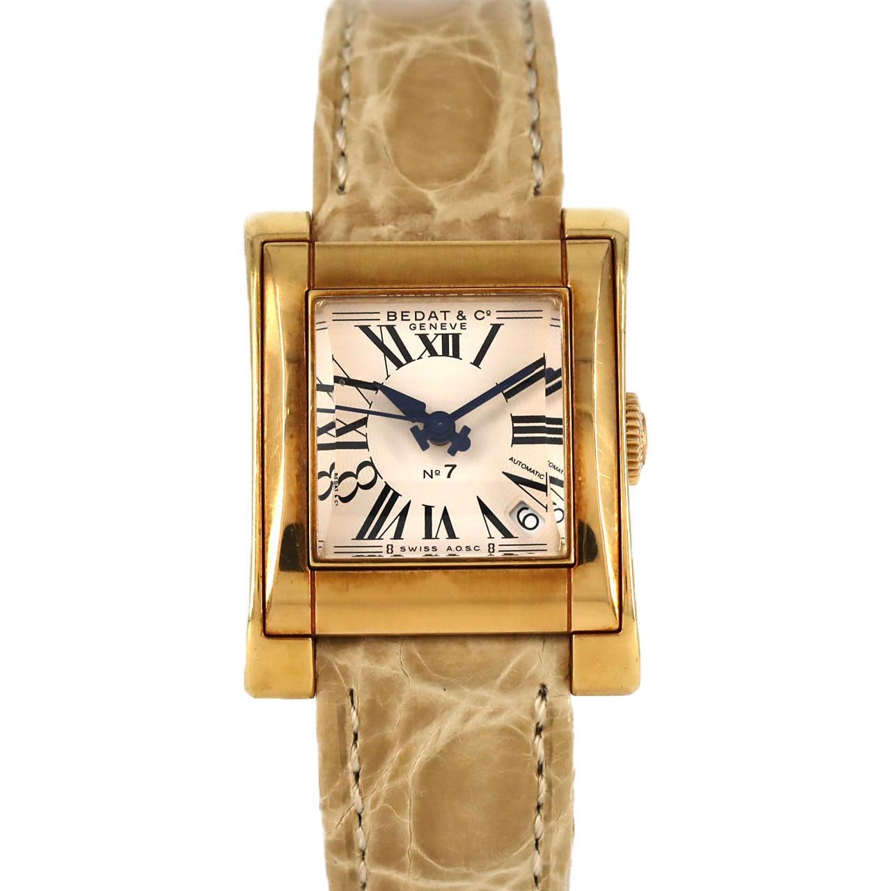 【ノーメンテナンス特価】ベダ&カンパニー No.7 YGxWG B727.310.800 YGxWG 自動巻