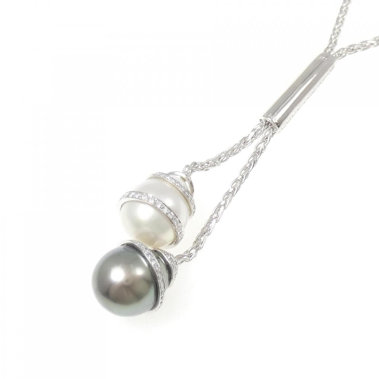 K18WG パール ネックレス