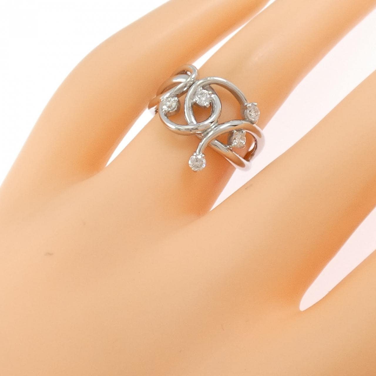 PT900 ダイヤモンド リング 0.30CT