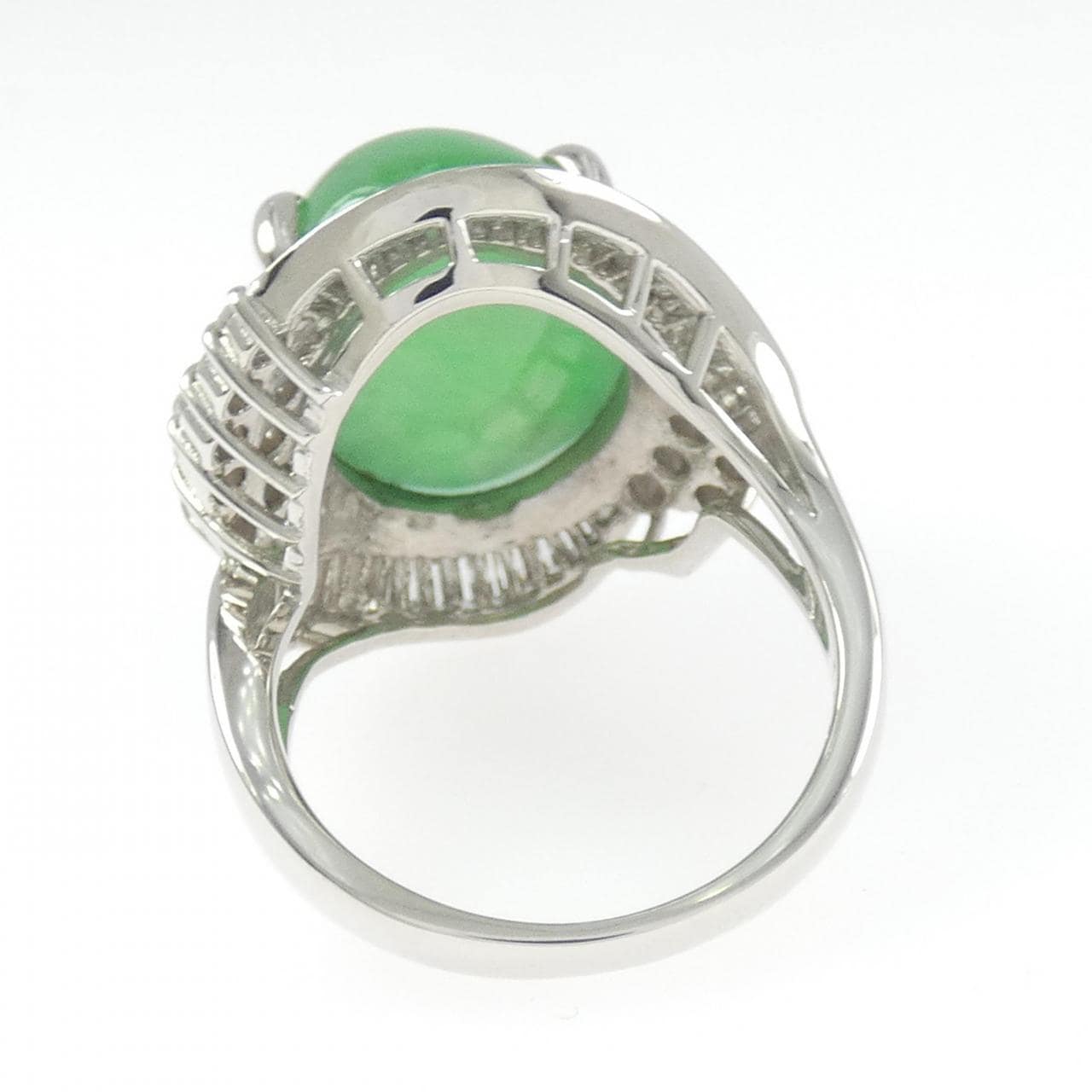 PT900 ヒスイ リング 15.87CT