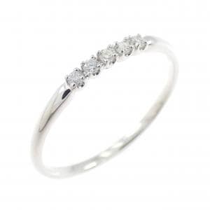 K18WG ダイヤモンド リング 0.05CT