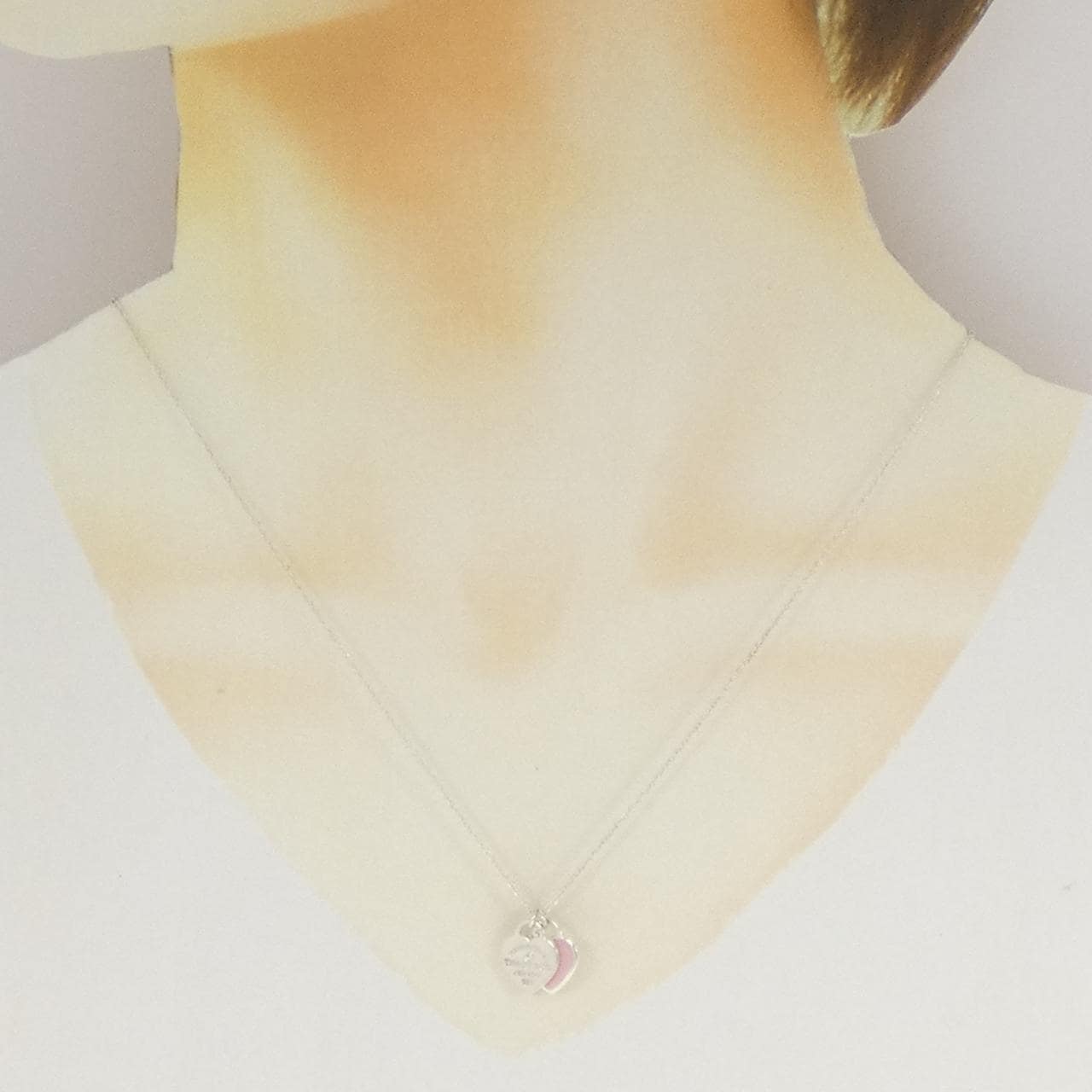 ティファニー リターントゥティファニー ミニ ダブル ハートタグ ネックレス