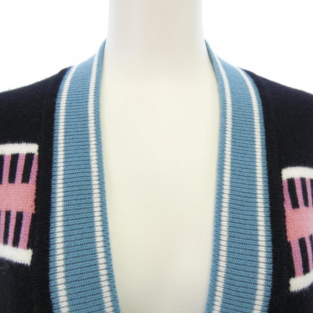 エルメス HERMES LETTRES EQUESTRES 4H2125D8 ロングカーディガン