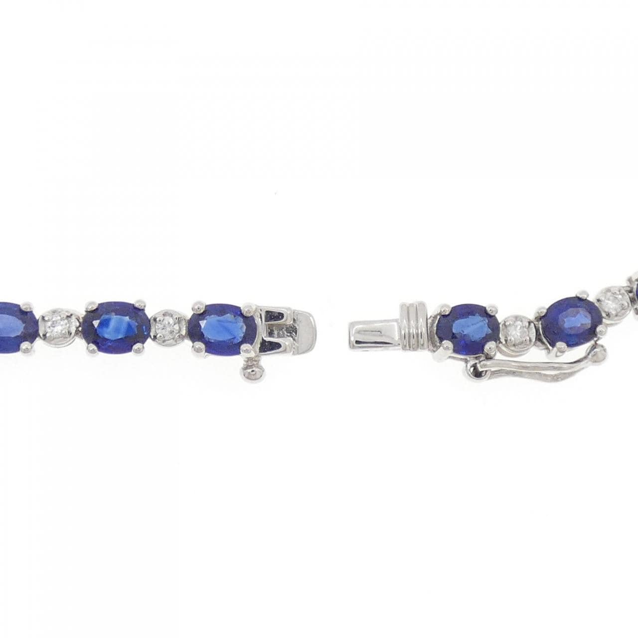 K18WG サファイヤ ネックレス 13.48CT