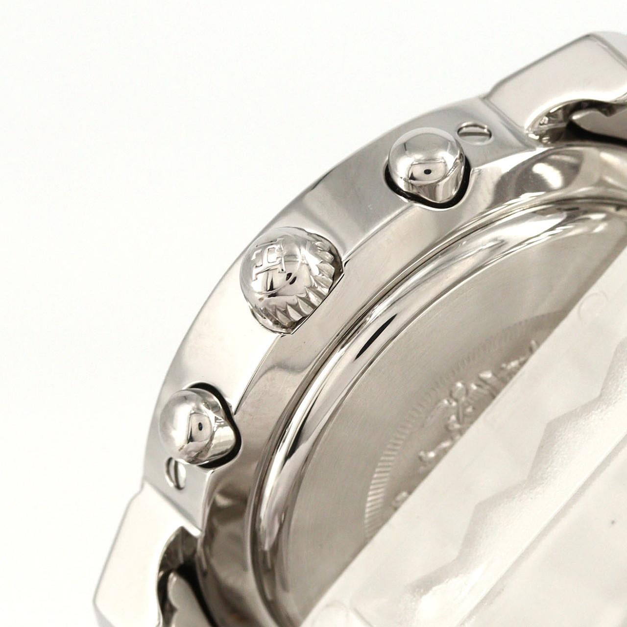 エルメス クリッパ-ナクレクロノグラフ PGコンビ CL1.321 SSxGP クォーツ