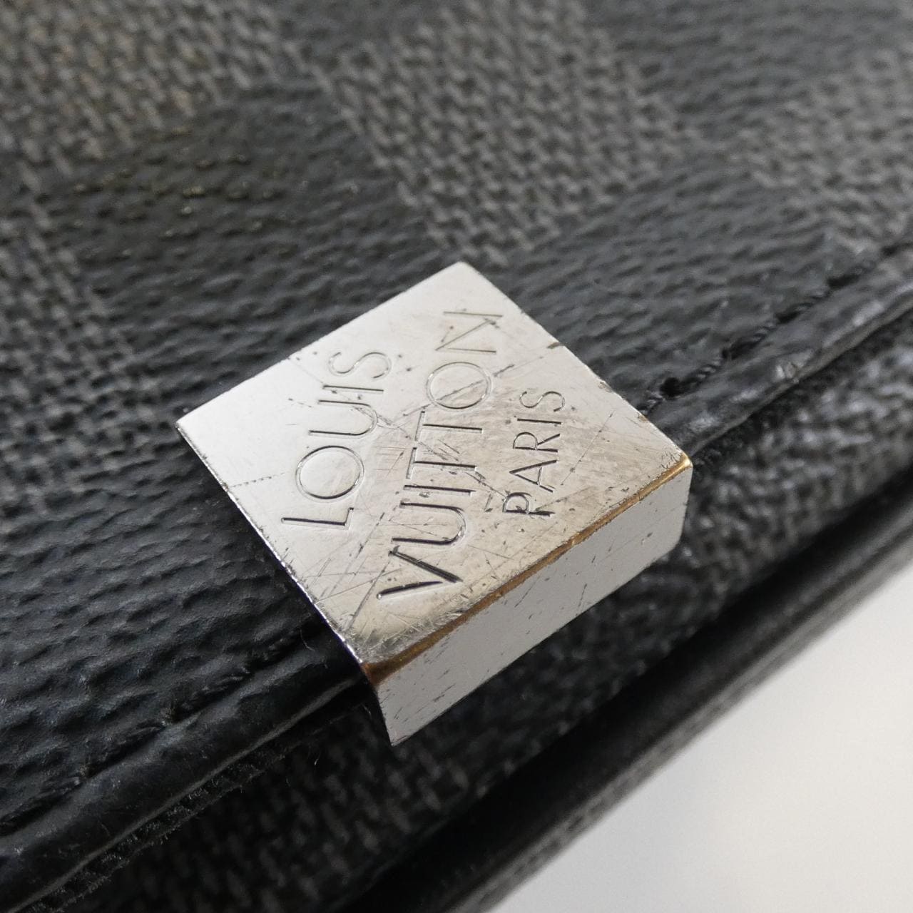 LOUIS VUITTON Damier Graphite District PM N41028 Shoulder Bag